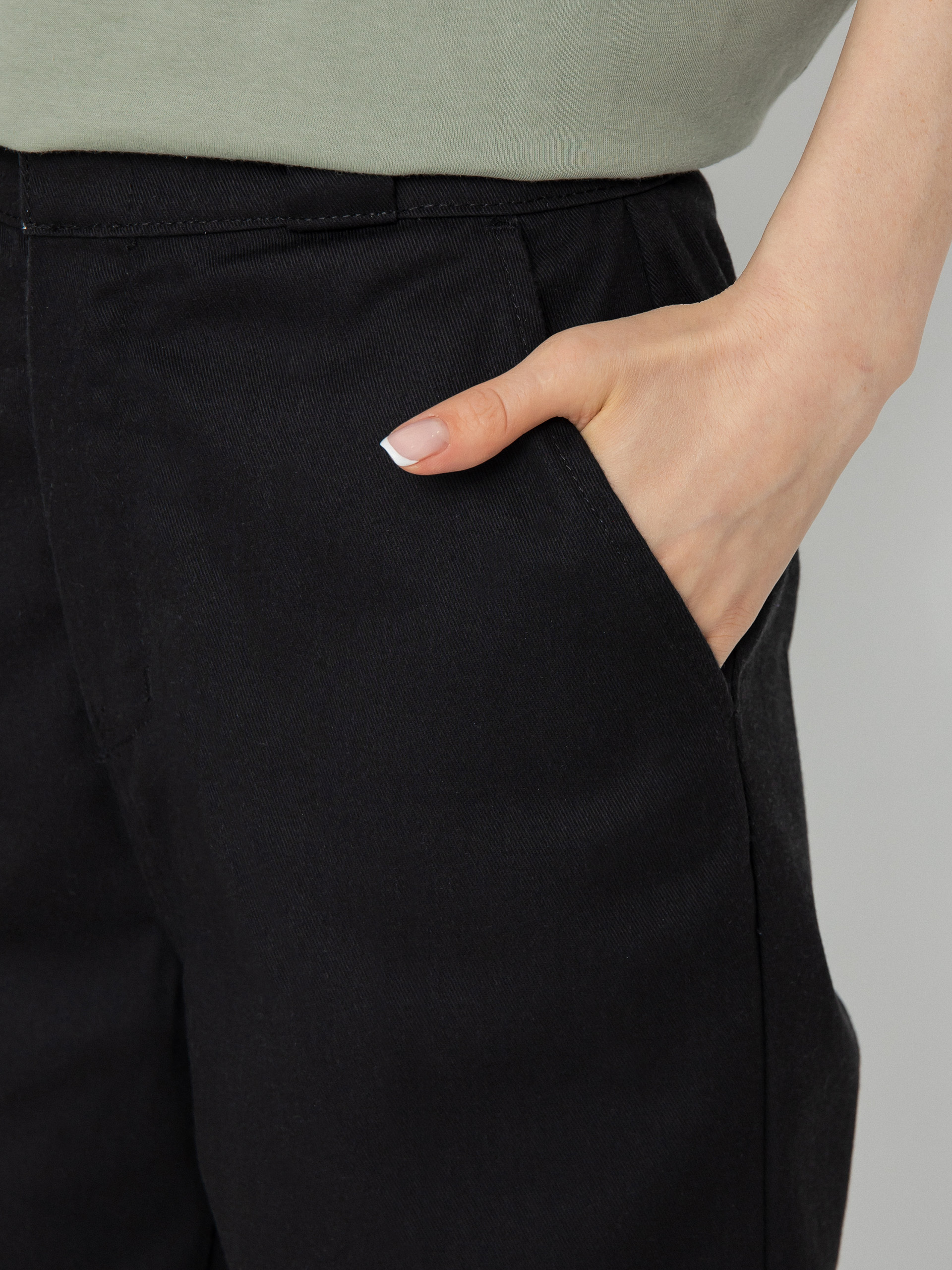 Spodnie Dickies Phoenix Split Hem Long Wmn (black)