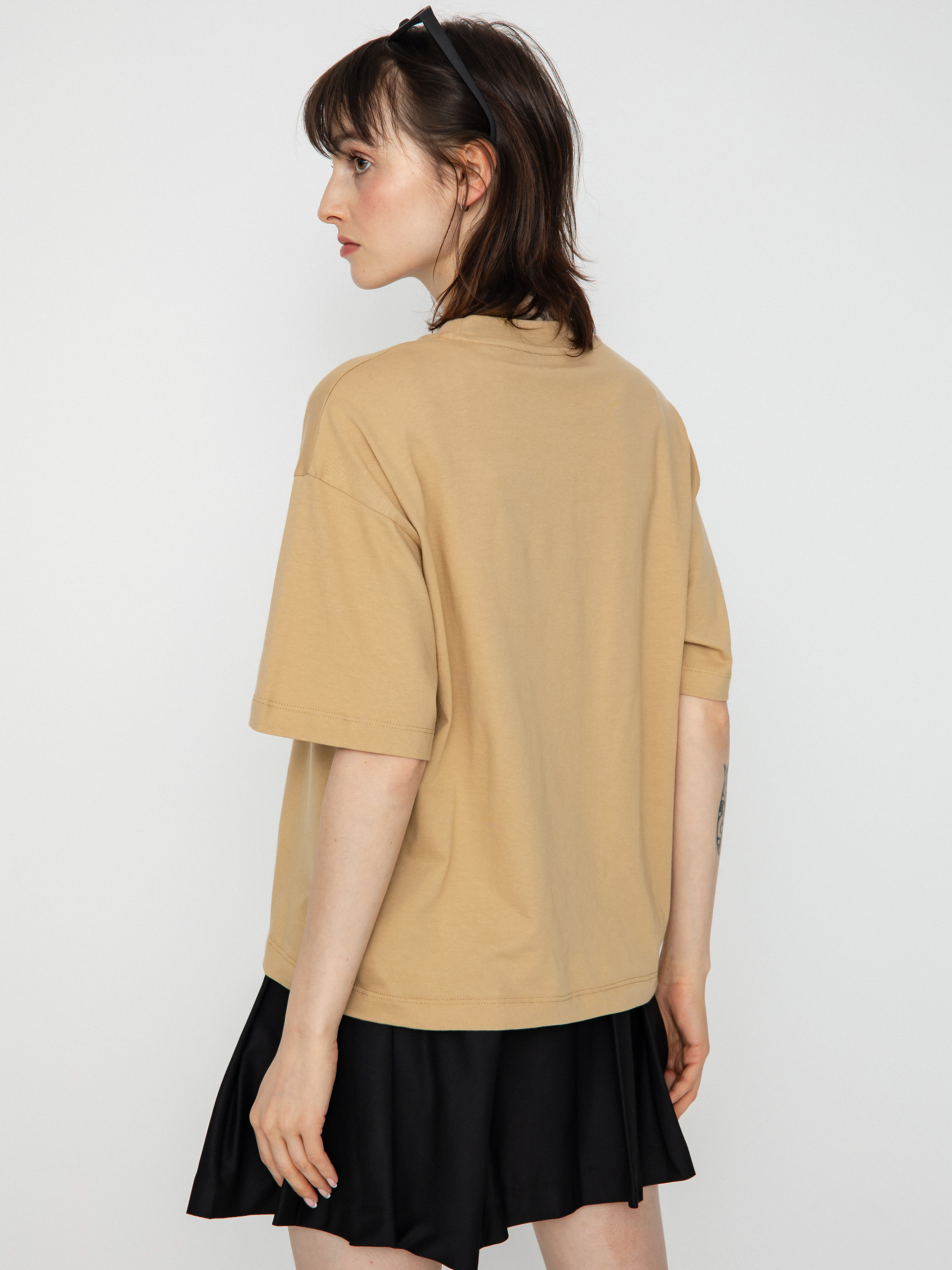 T-shirt Carhartt WIP Chester Wmn (dusty h brown)