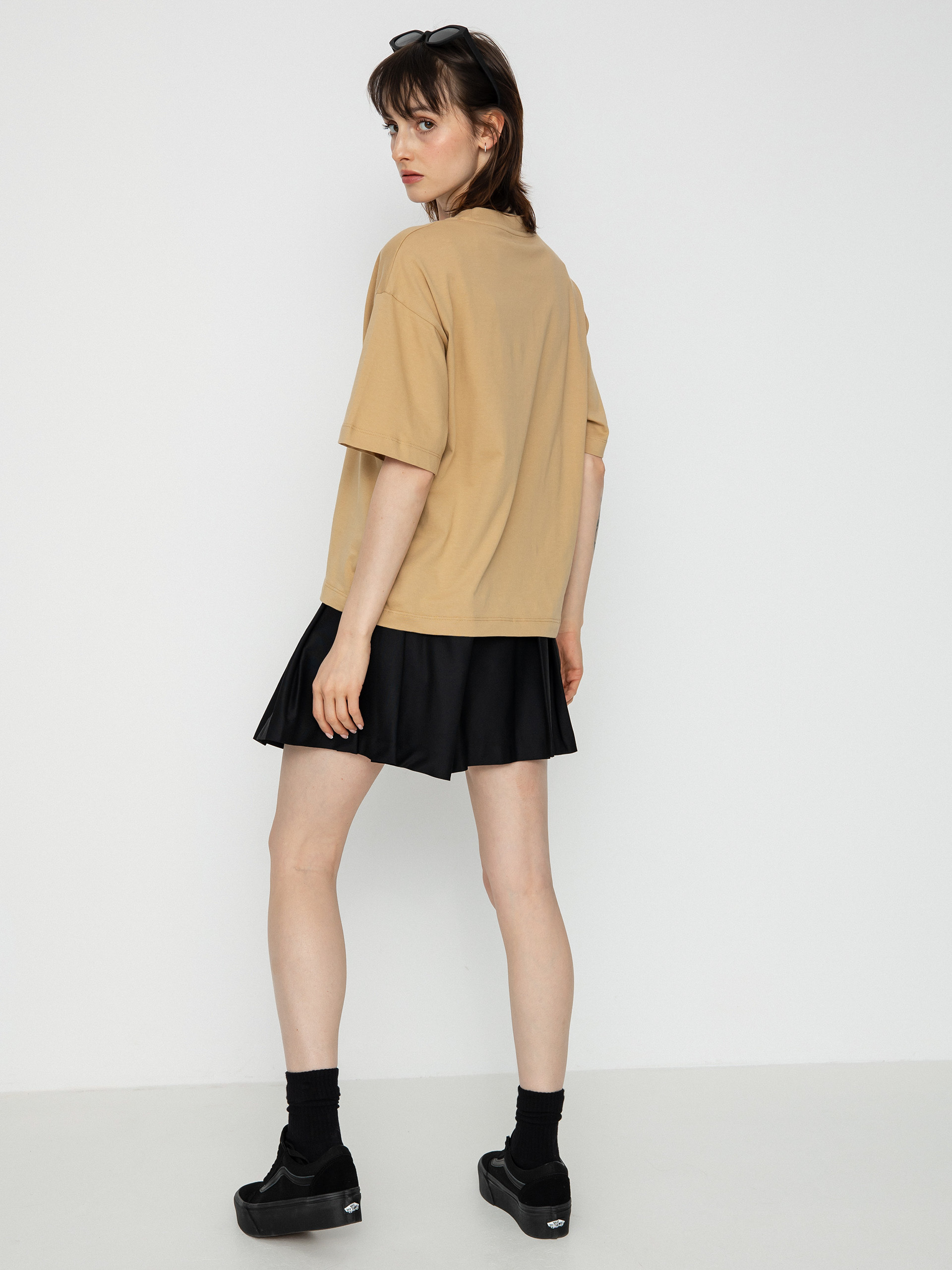 T-shirt Carhartt WIP Chester Wmn (dusty h brown)