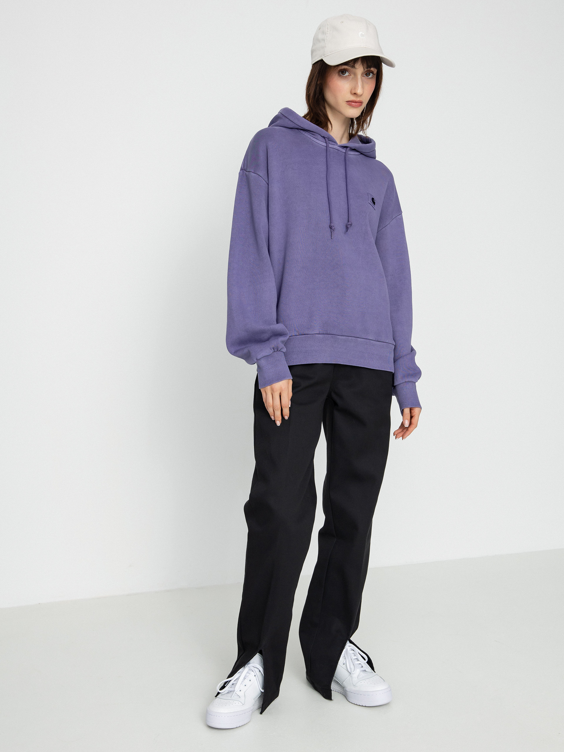 Carhartt WIP Суитшърт с качулка Nelson HD Wmn (arrenga)