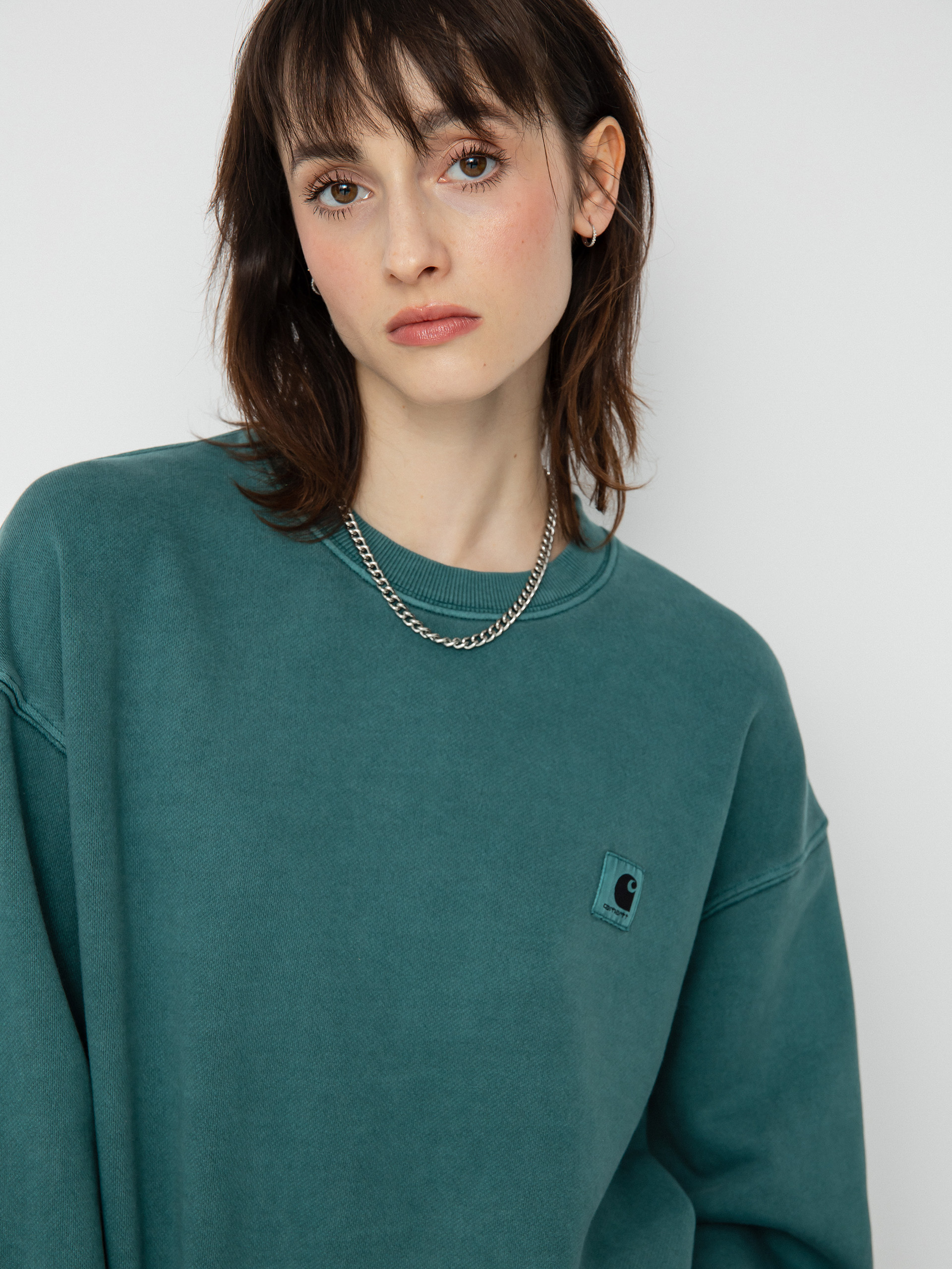 Bluza Carhartt WIP Nelson Wmn (botanic)