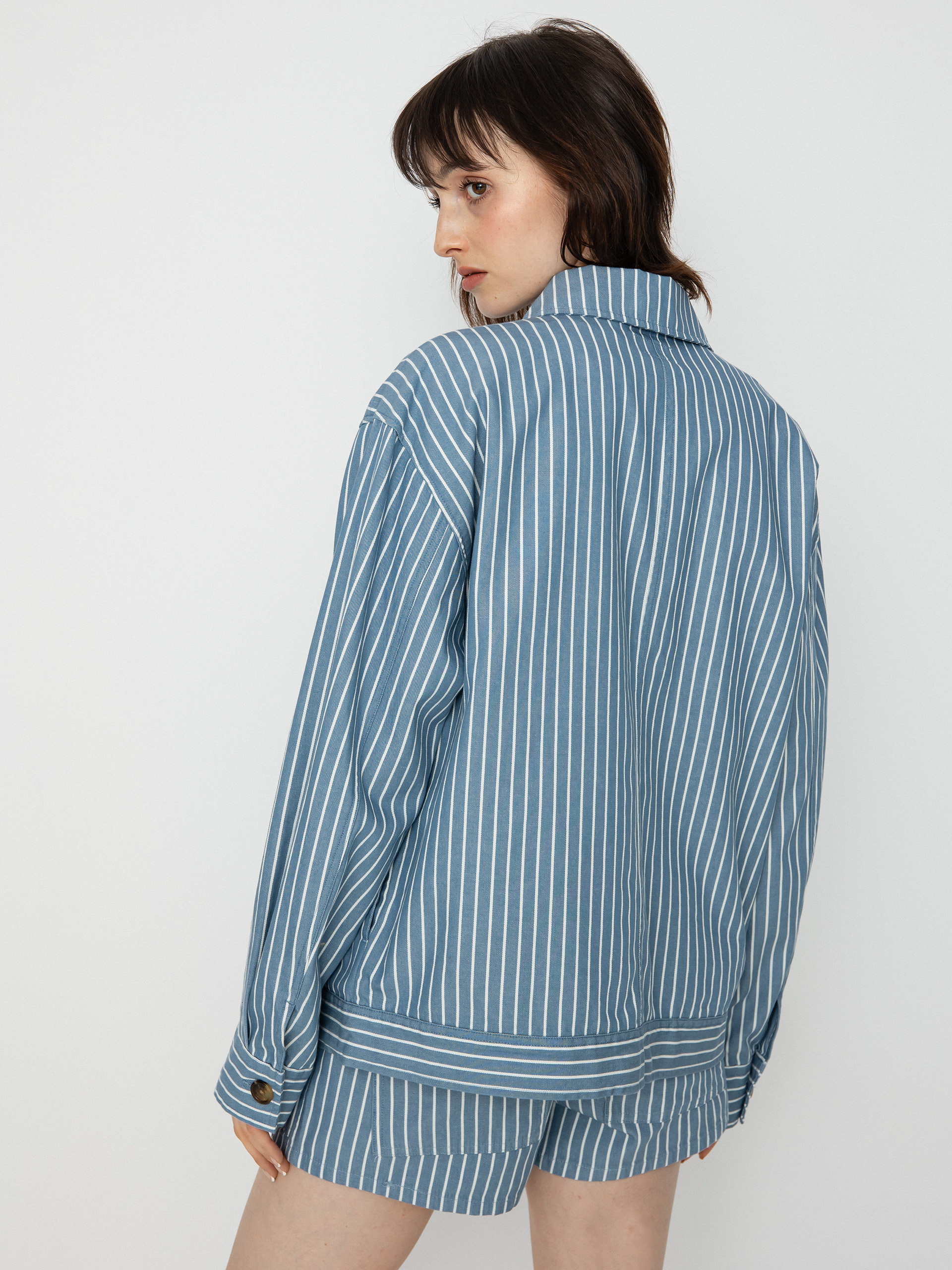 Kurtka Brixton Stark Trucker Wmn (blue heaven)