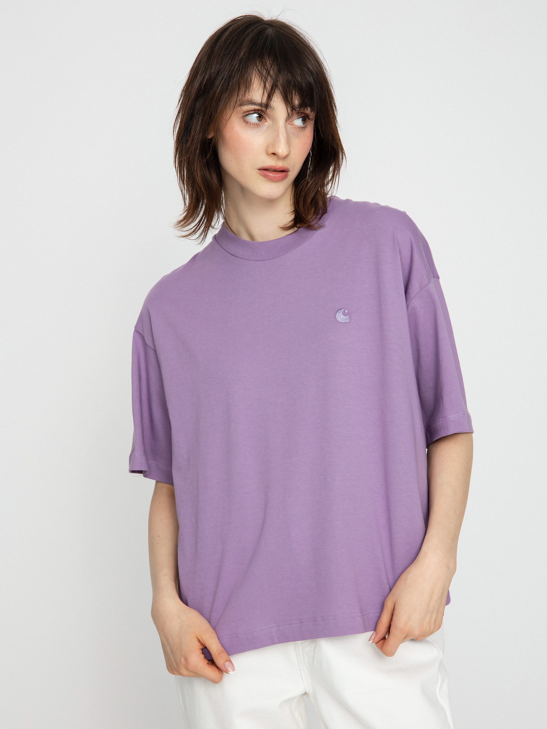 T-shirt Carhartt WIP Chester Wmn (violanda)