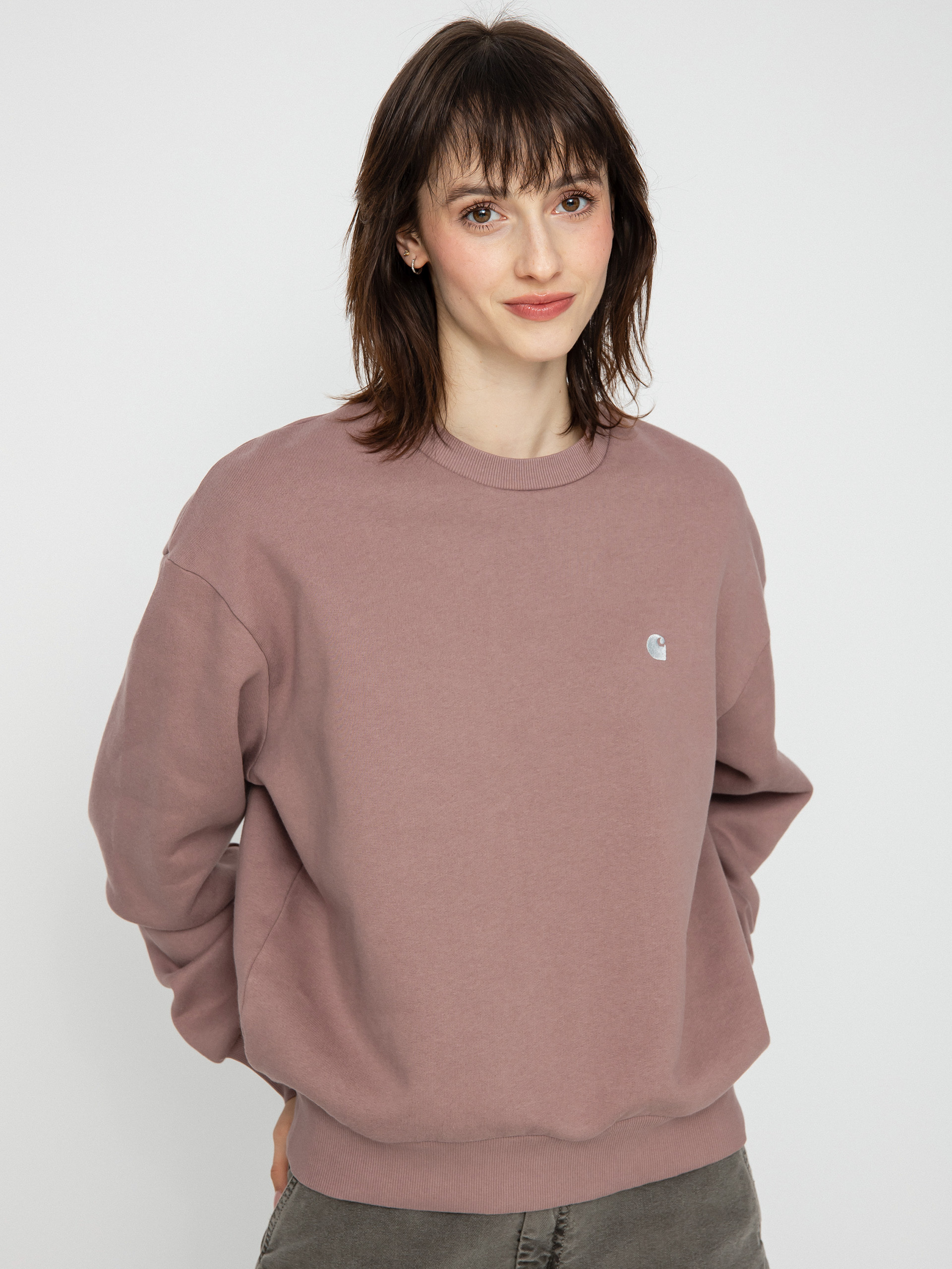 Bluza Carhartt WIP Casey Wmn (lupinus/silver)