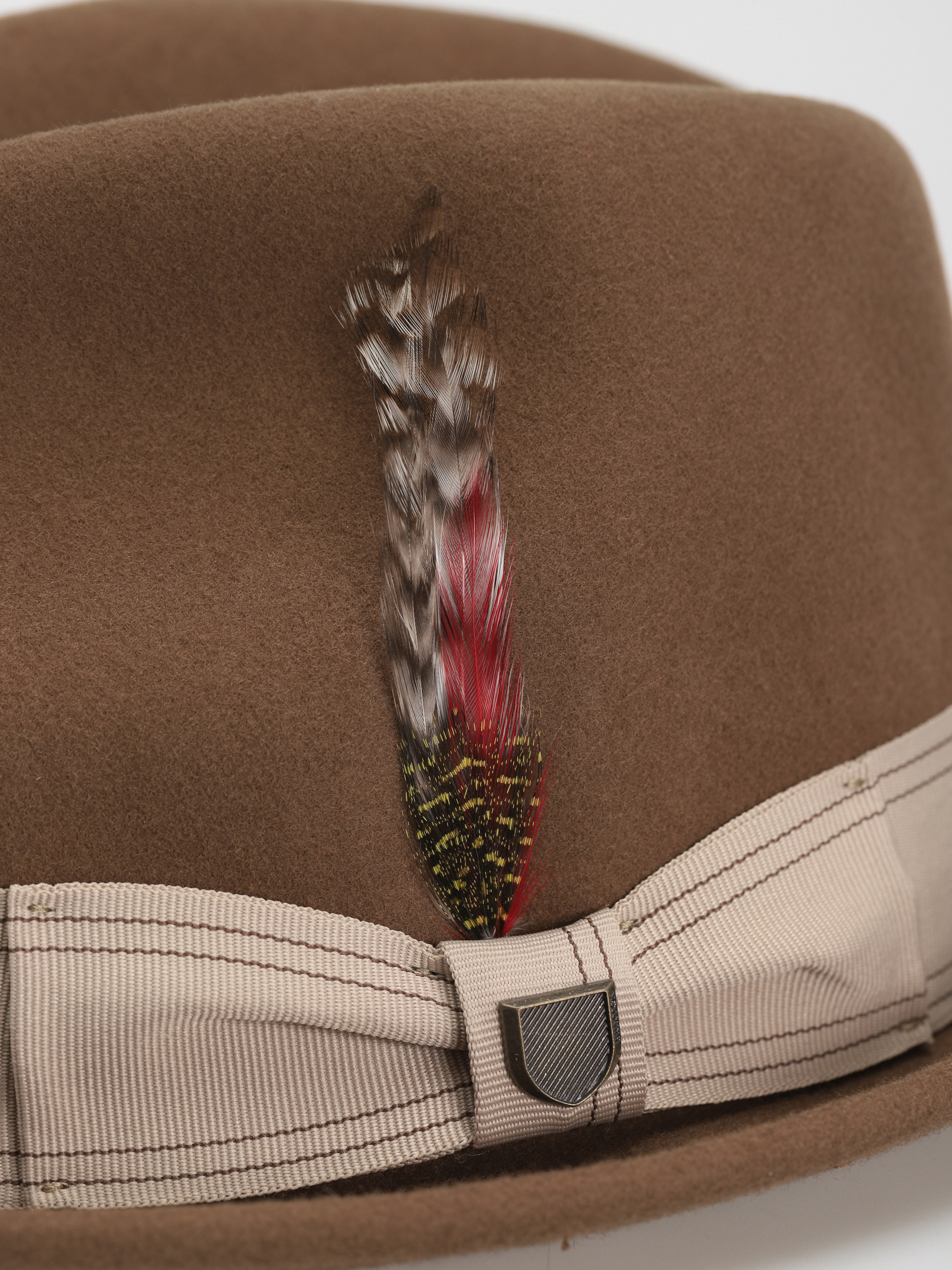 Kapelusz Brixton Gain Fedora (desert palm/safari)