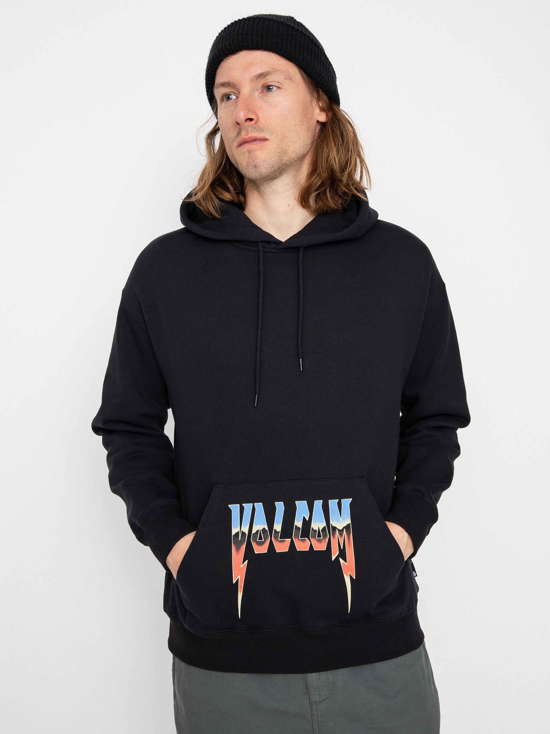 Bluza z kapturem Volcom Edener HD (black)