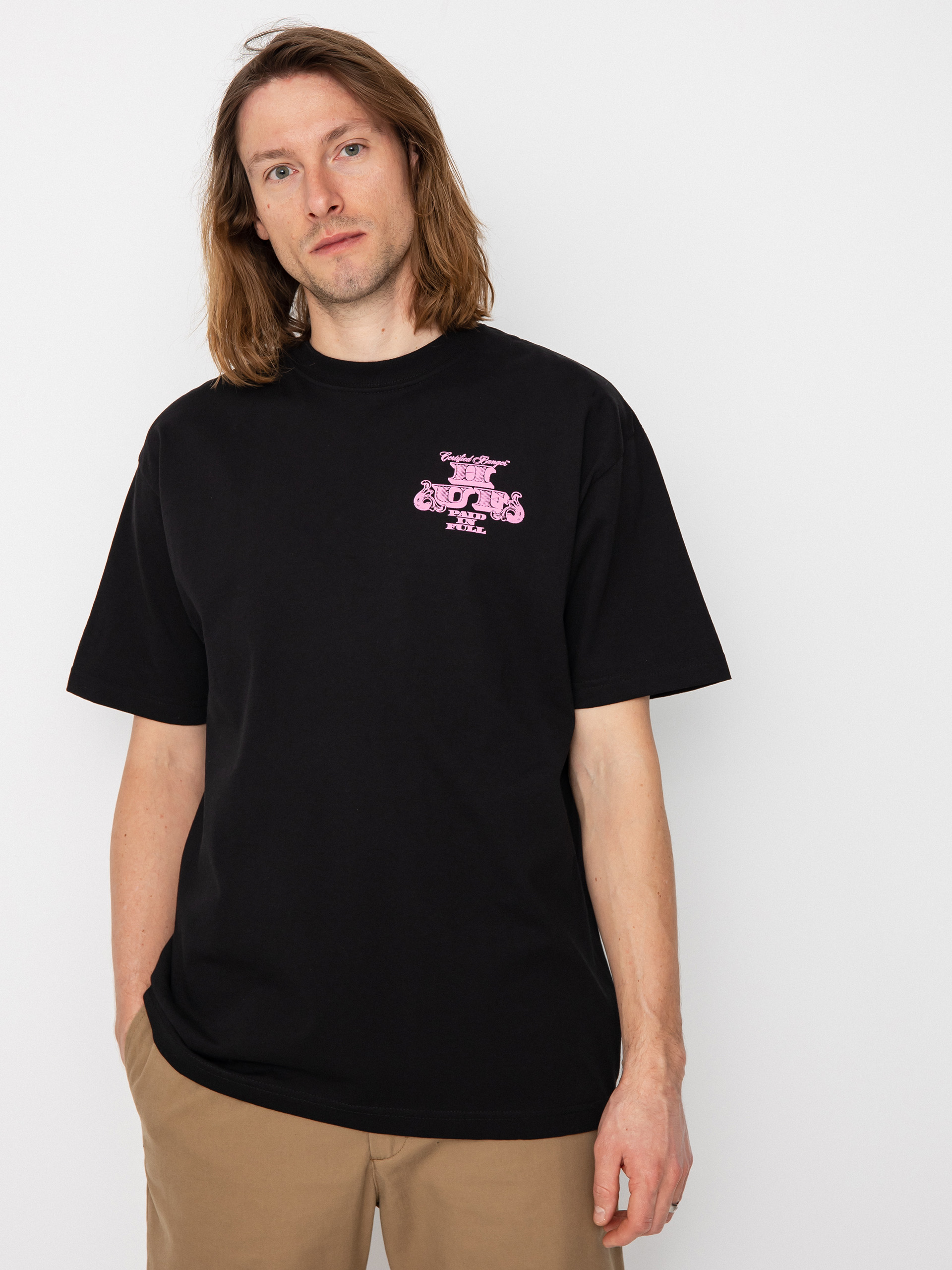T-shirt HUF Paid In Full (black)