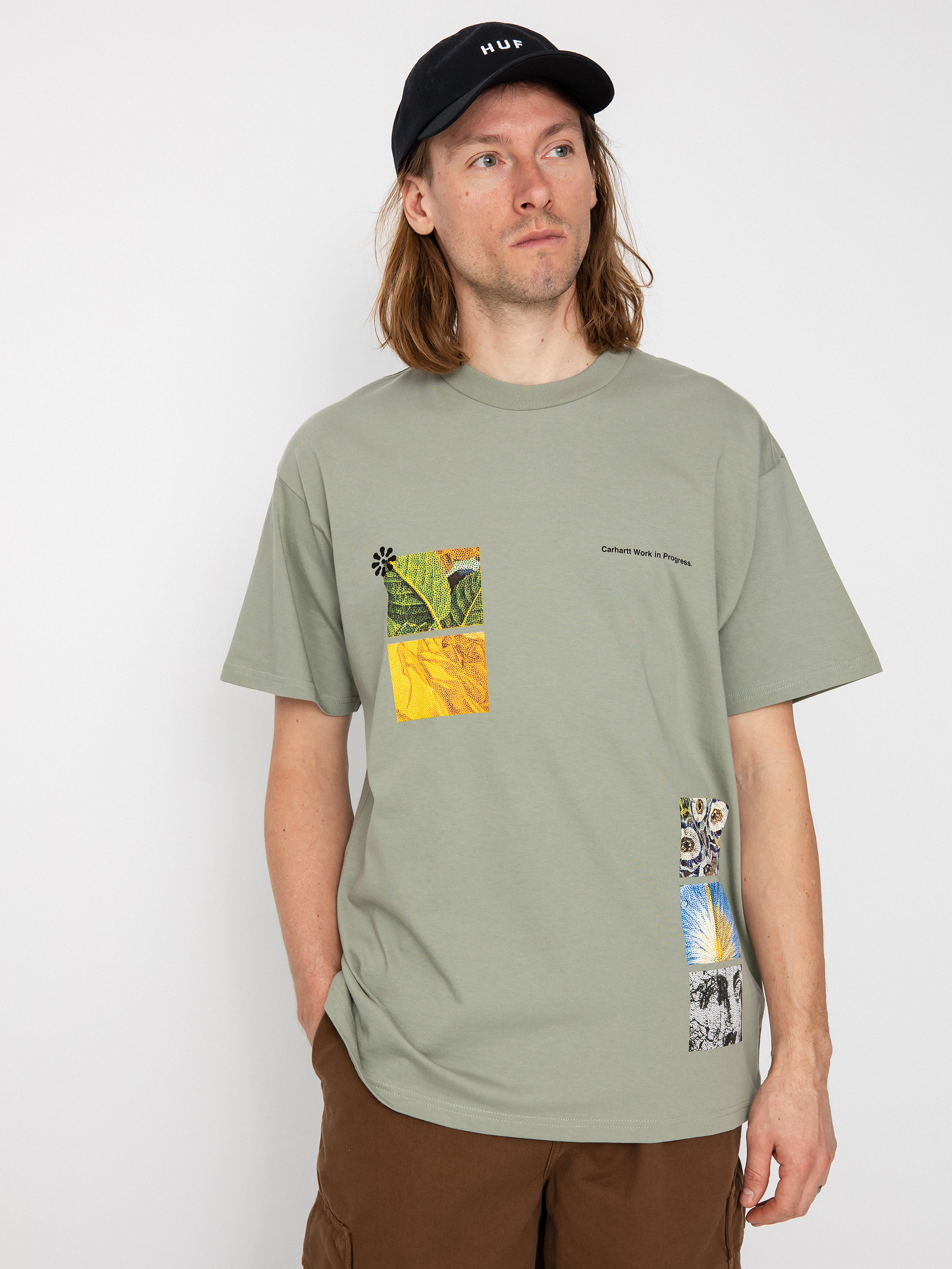 T-shirt Carhartt WIP Greenhouse (yucca)