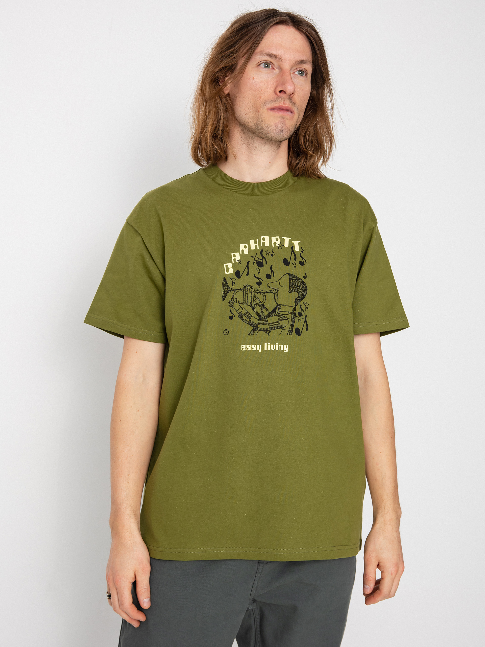 T-shirt Carhartt WIP Easy Living (kiwi)