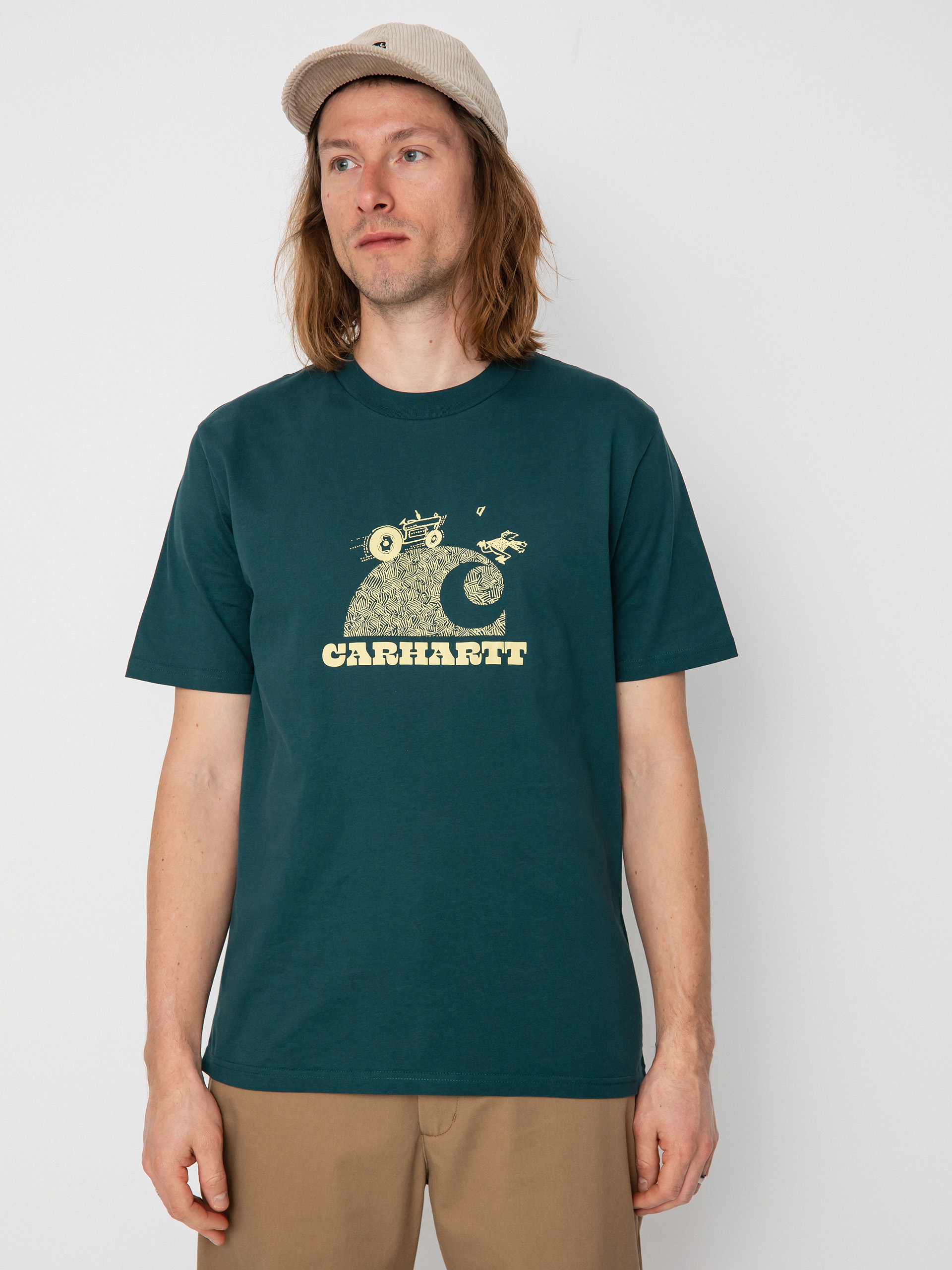 T-shirt Carhartt WIP Harvester (botanic)