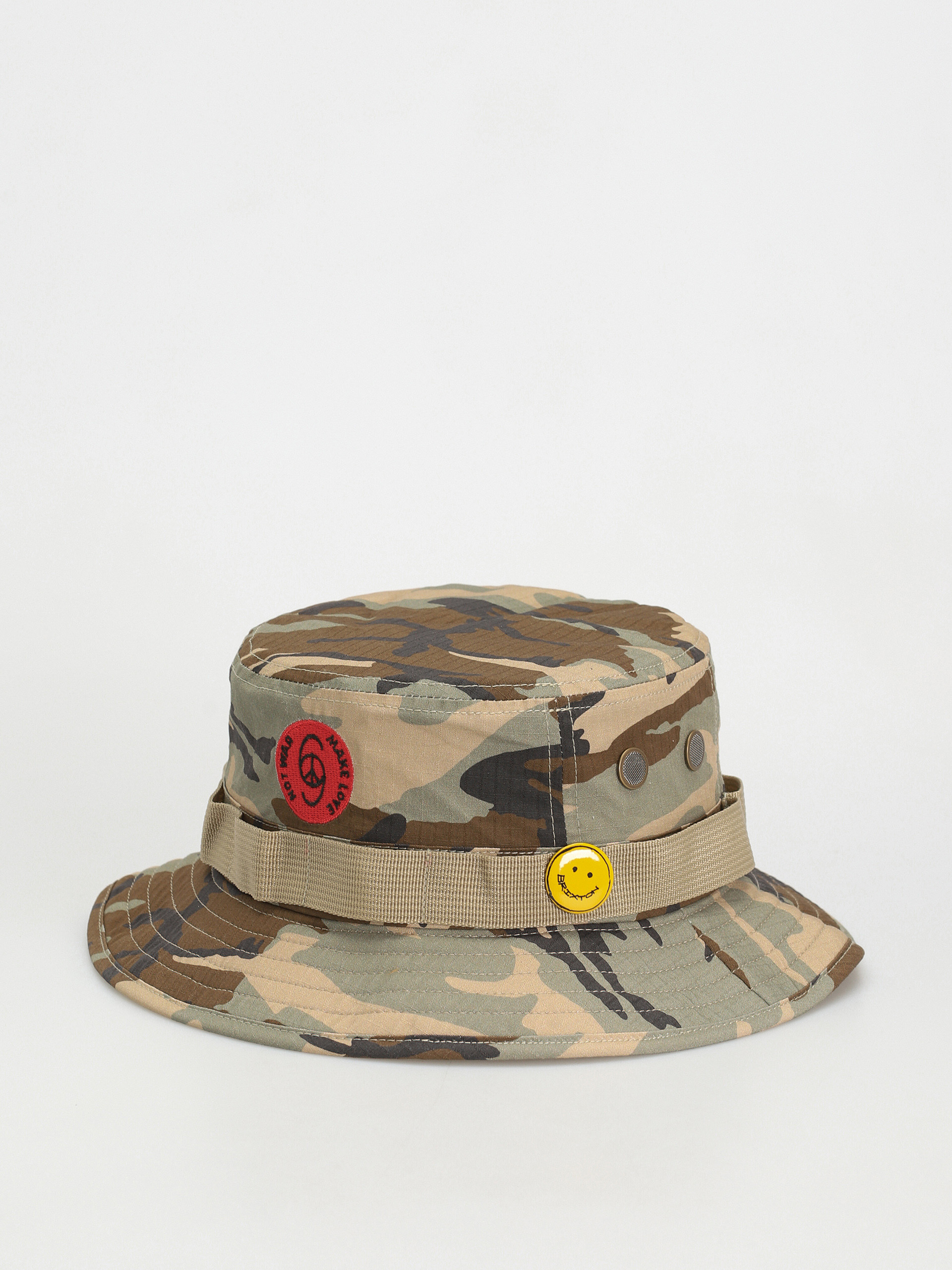 Kapelusz Brixton Love Packable Bucket (camo surplus)