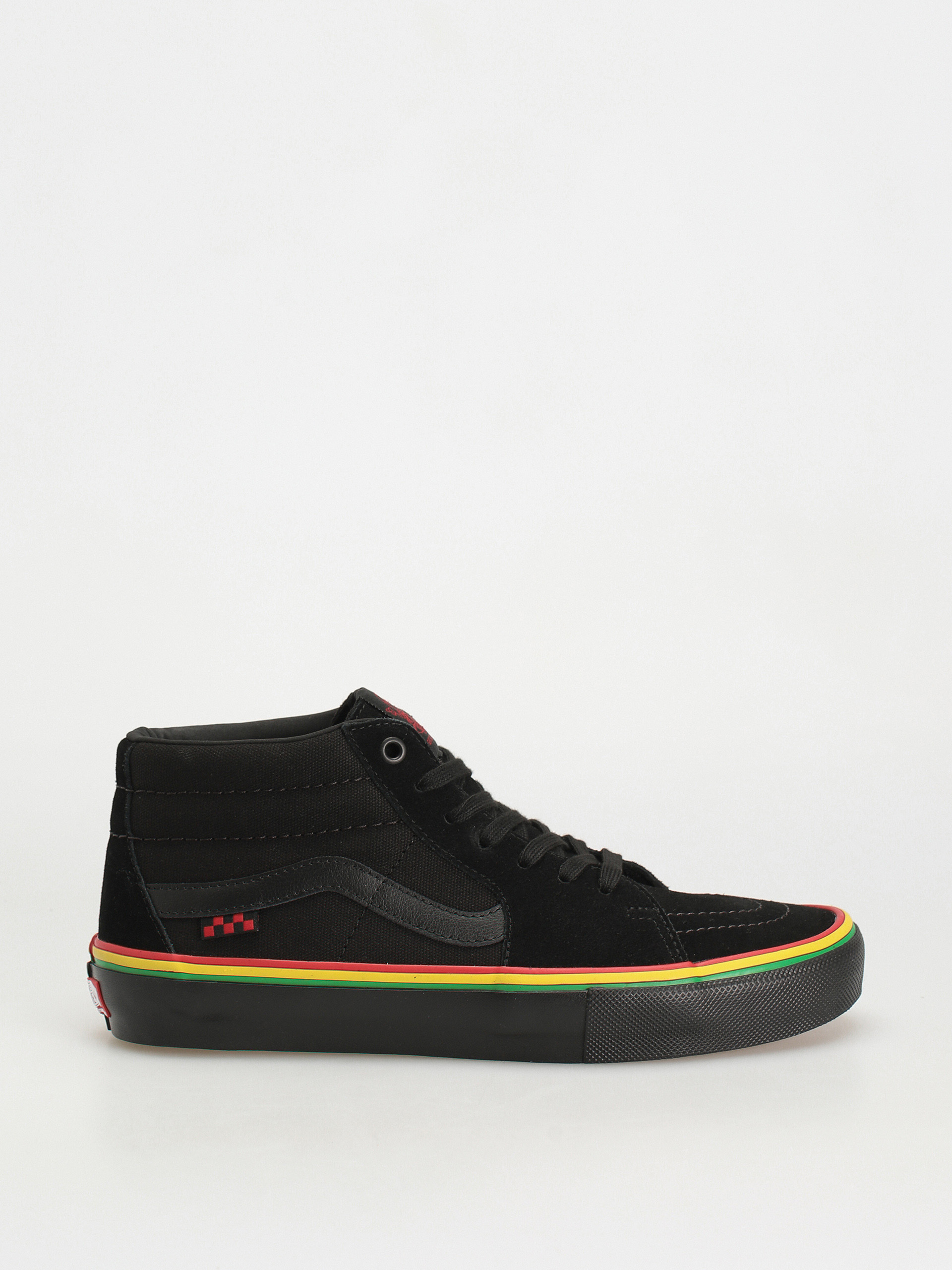 Buty Vans Skate Grosso Mid (rasta black)