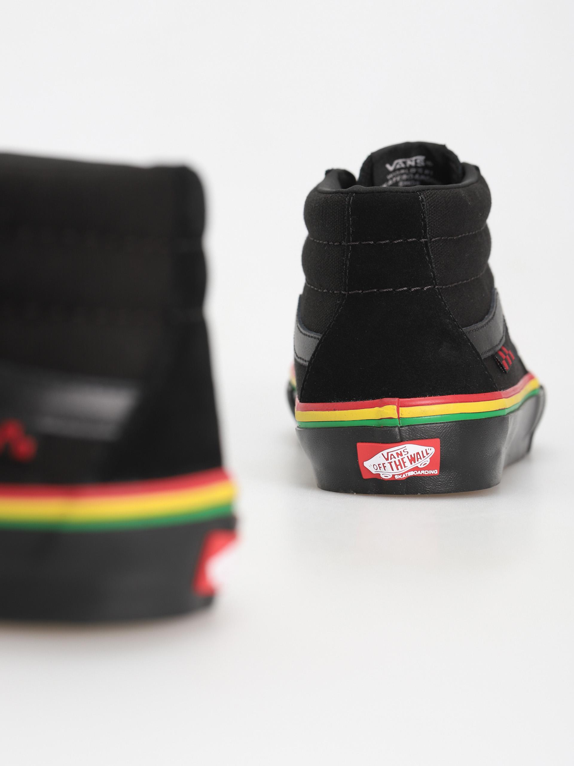 Buty Vans Skate Grosso Mid (rasta black)