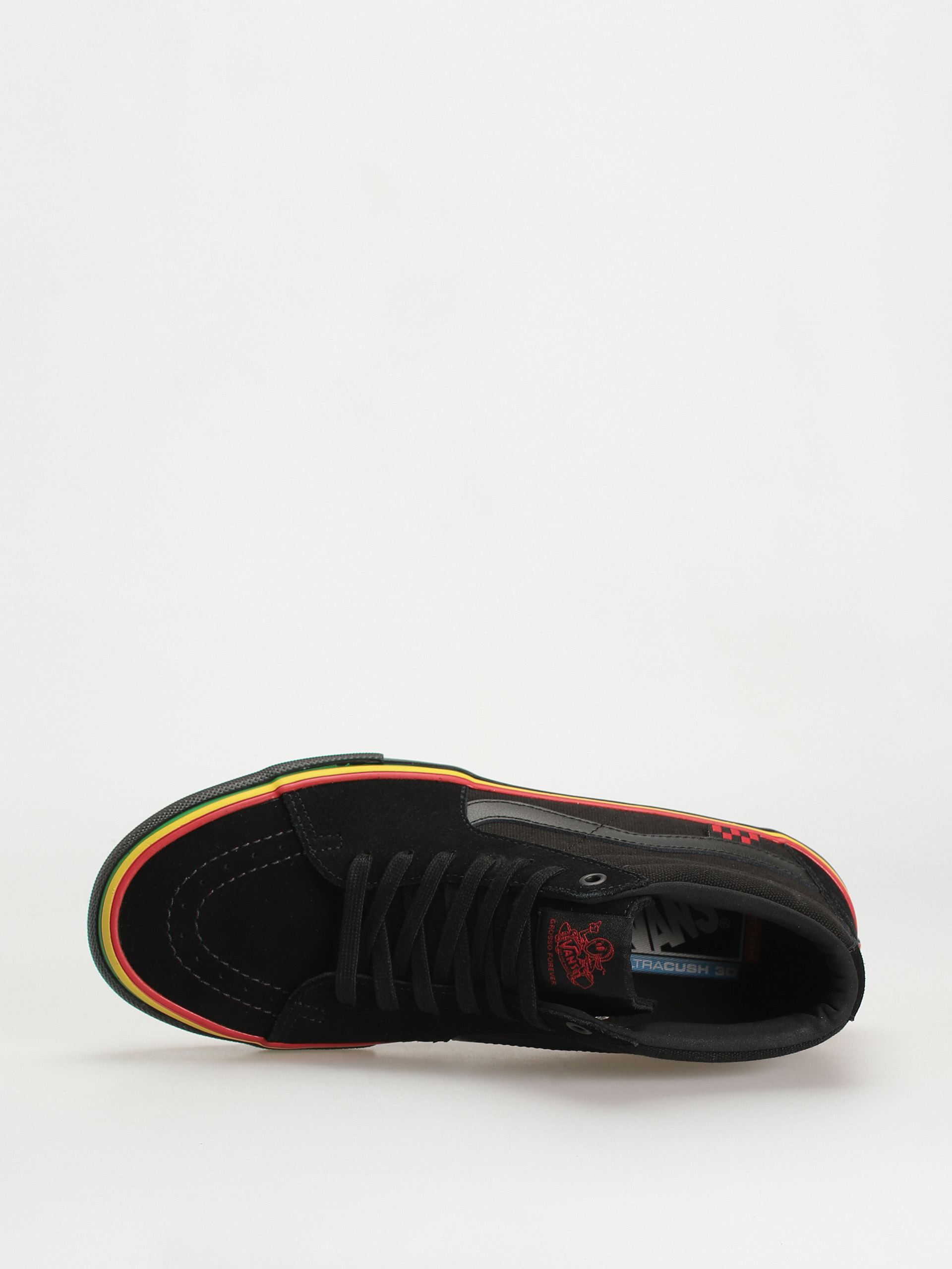 Buty Vans Skate Grosso Mid (rasta black)