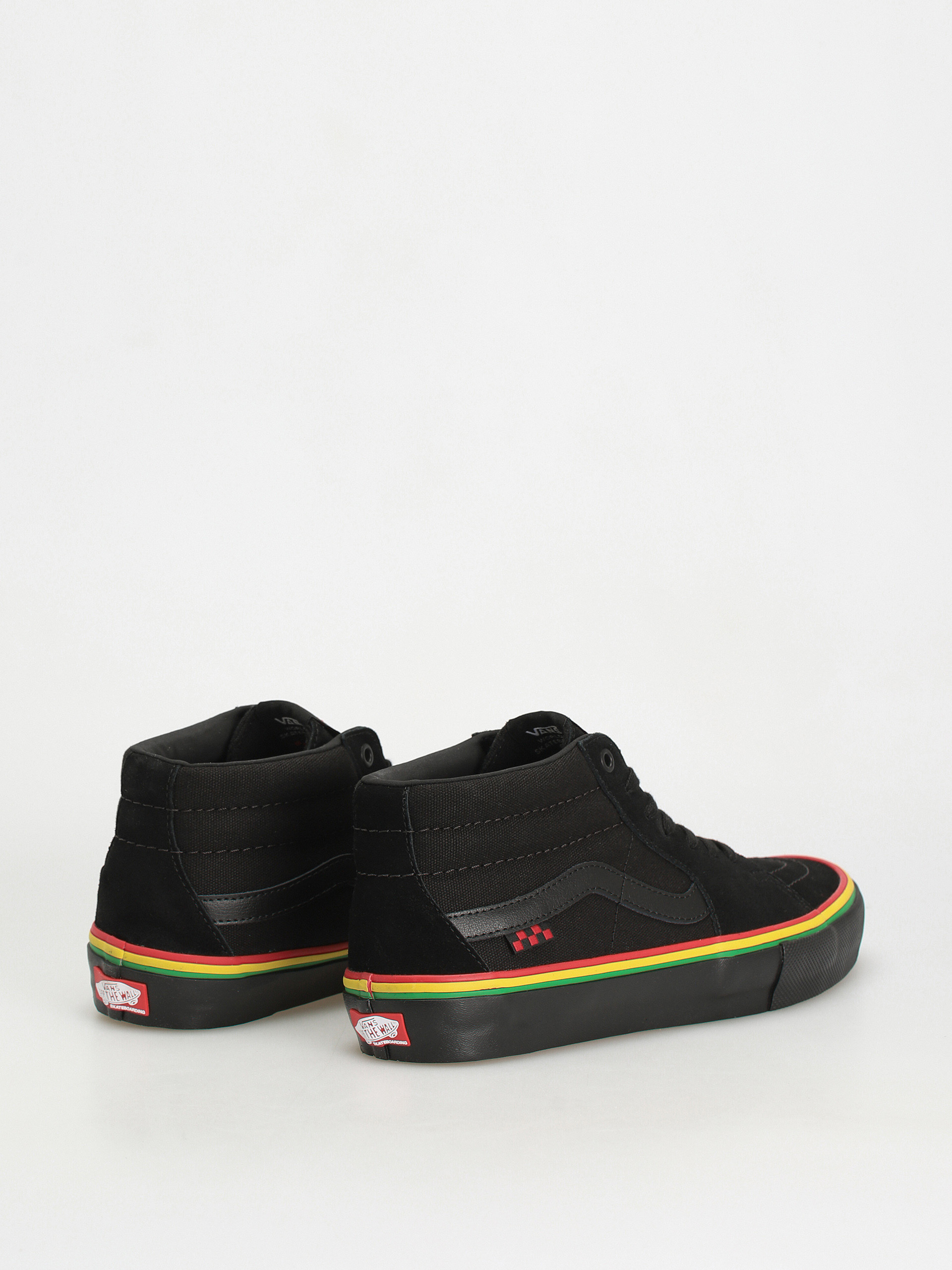 Buty Vans Skate Grosso Mid (rasta black)