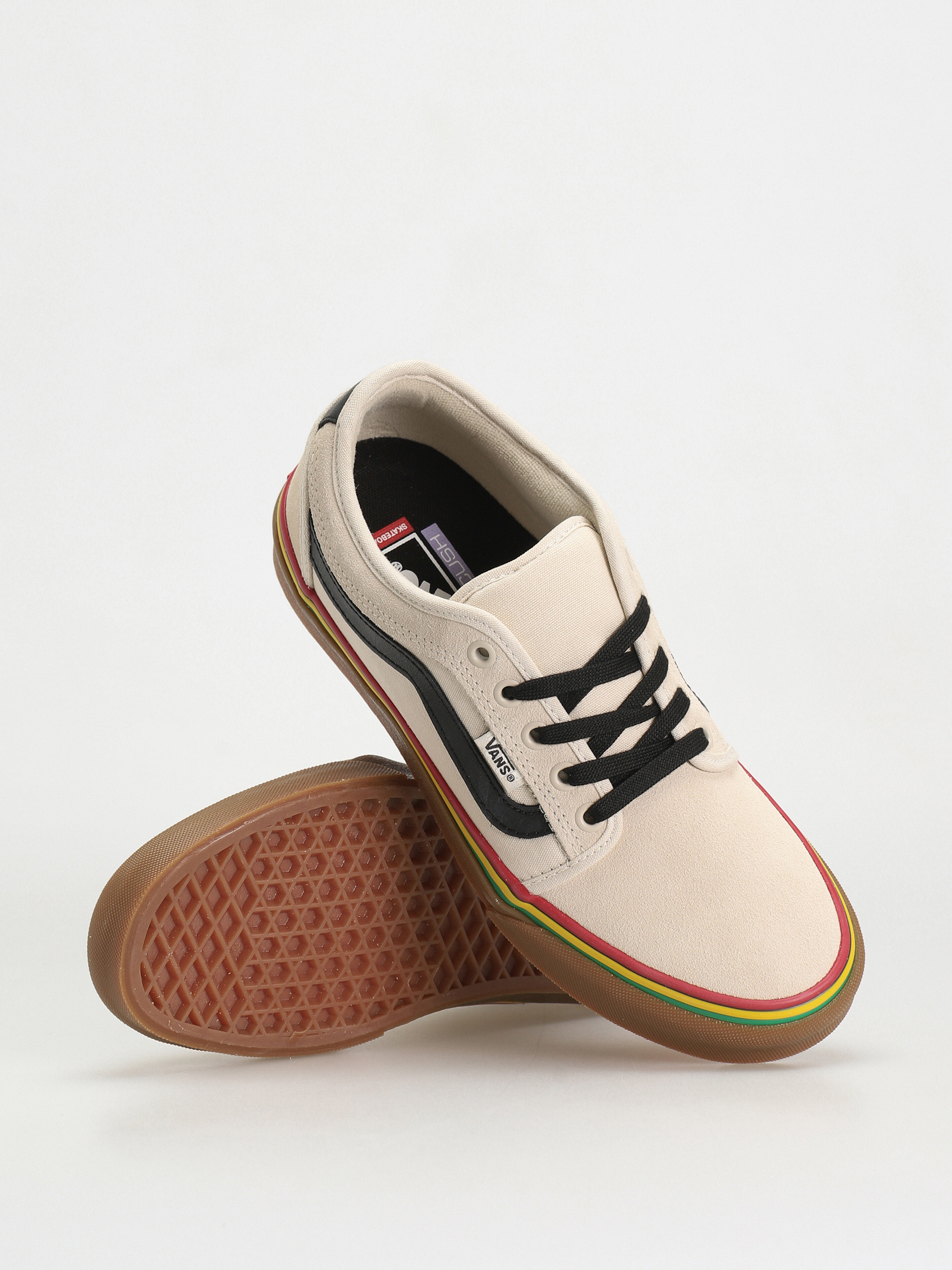 Buty Vans Chukka Low Sidestripe (rasta turtledove)