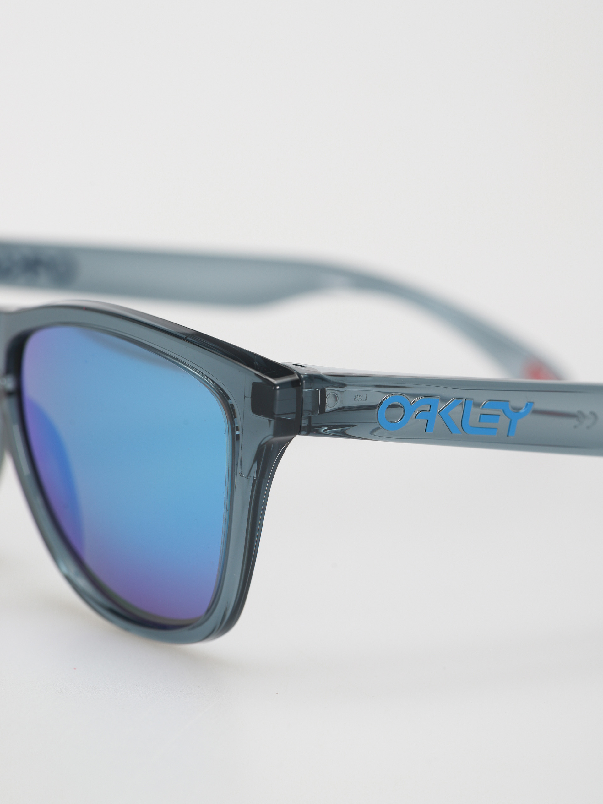 Okulary przeciwsłoneczne Oakley Frogskins (crystal black/prizm sapphr irid polar)