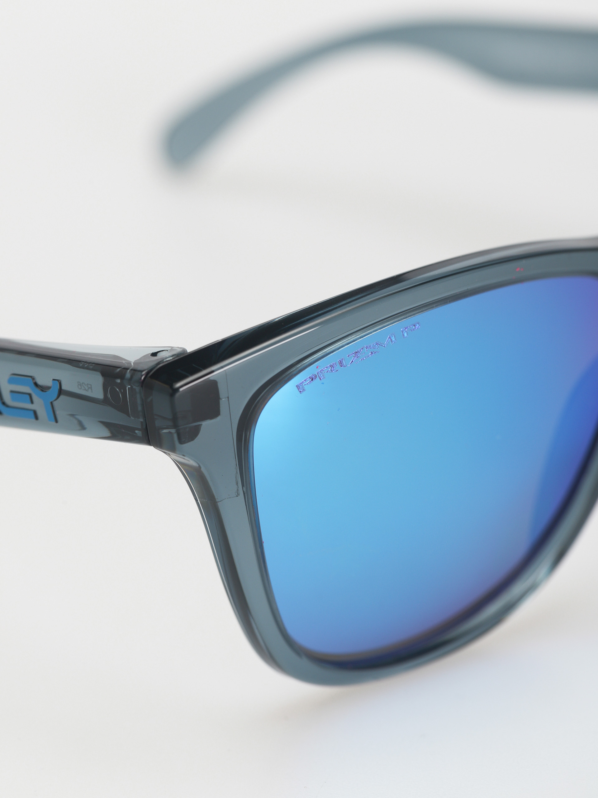 Okulary przeciwsłoneczne Oakley Frogskins (crystal black/prizm sapphr irid polar)