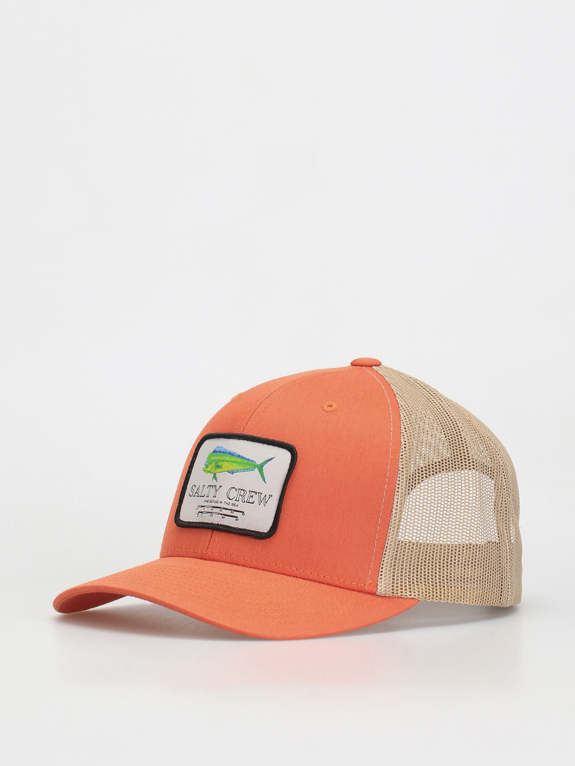 Czapka z daszkiem Salty Crew Mahi Mount Retro Trucker (orange/khaki)