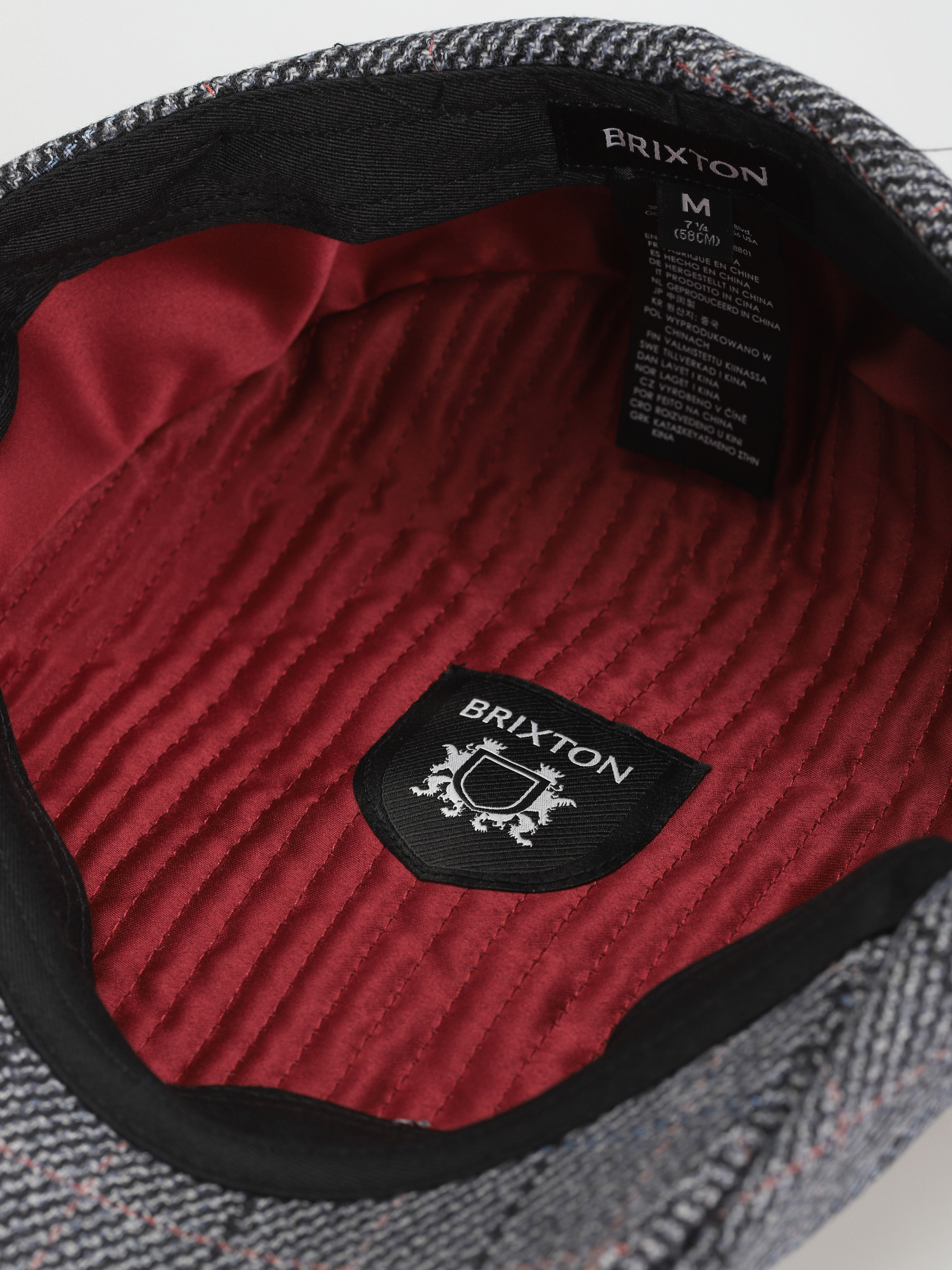 Kaszkiet Brixton Brood Snap Cap (navy/phoenix orange)