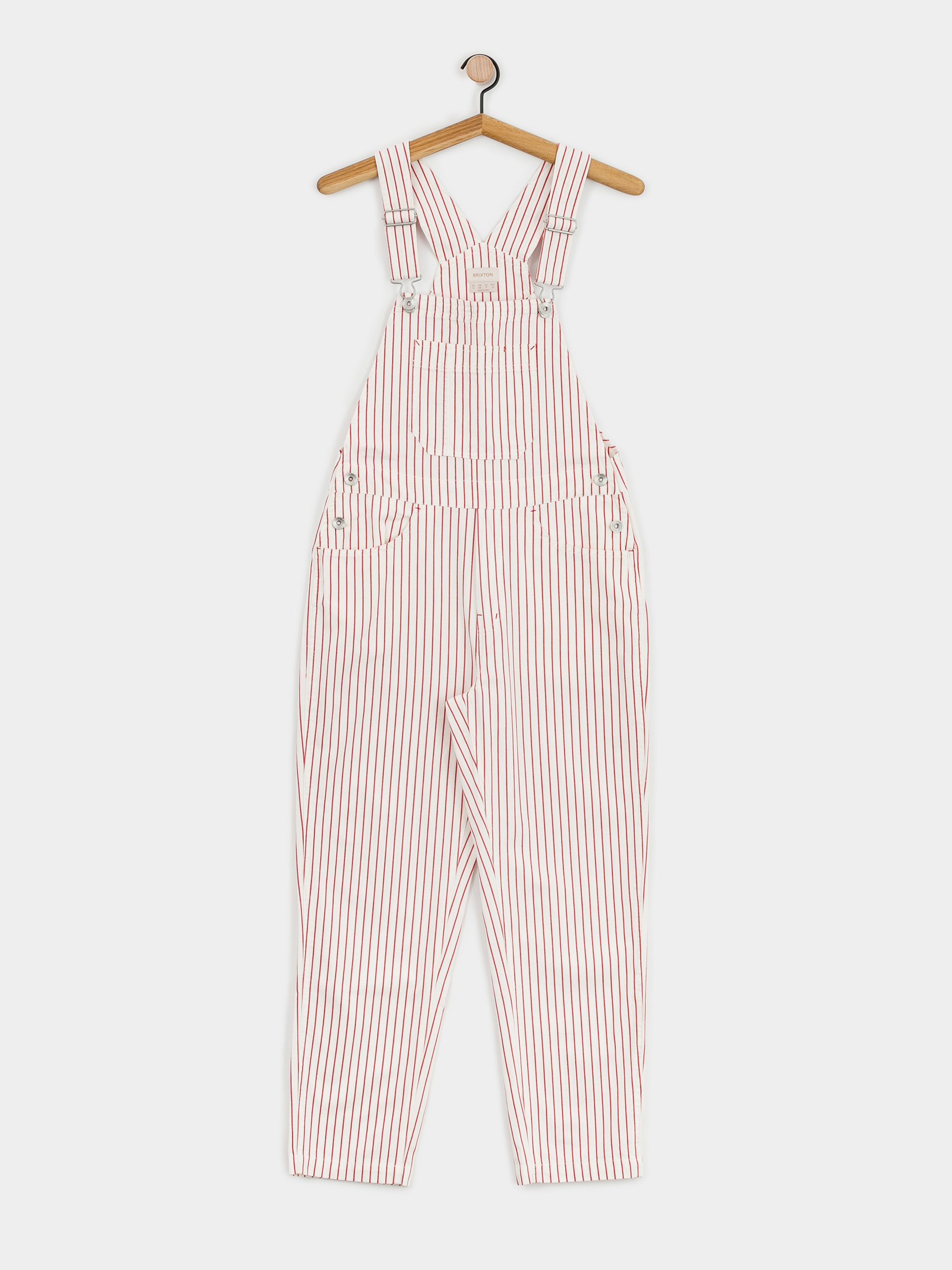 Spodnie Brixton Costa Overall Wmn (aloha red)