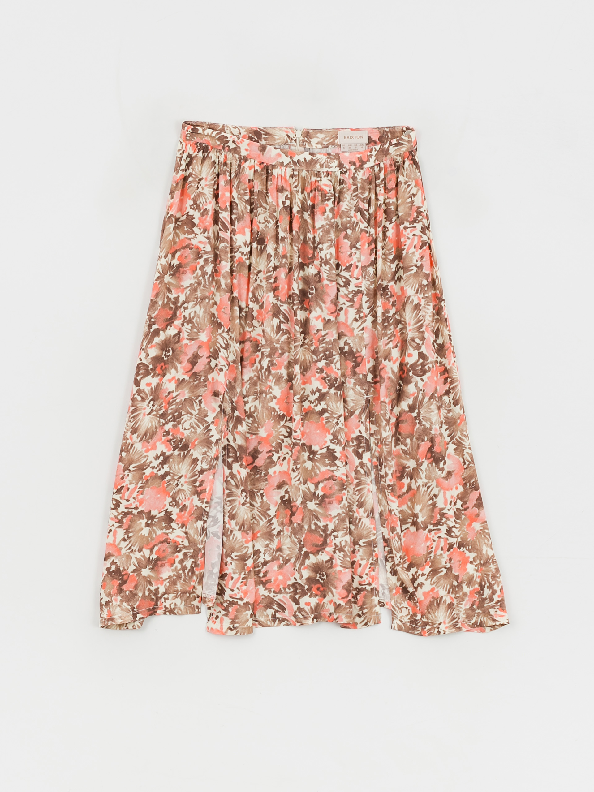 Spódnica Brixton Capri Midi Wmn (pink nectar)
