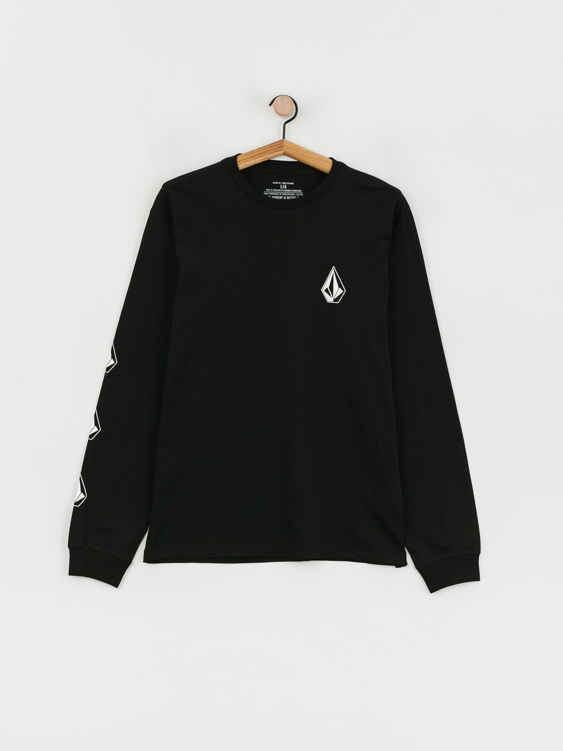 Longsleeve Volcom Iconic Stone Bsc (black)