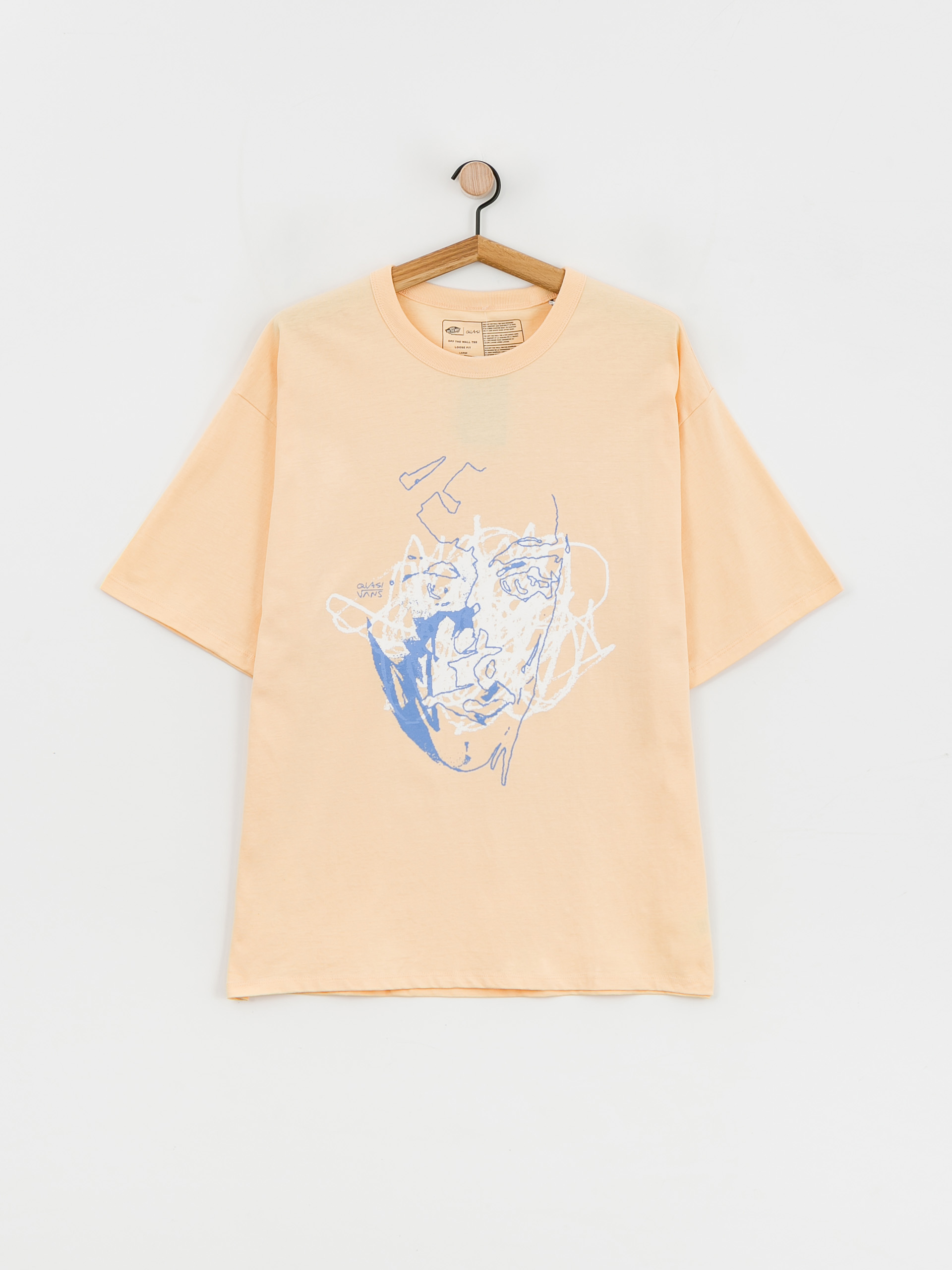 T-shirt Vans X Quasi OTW Mask (apricot sherbet)