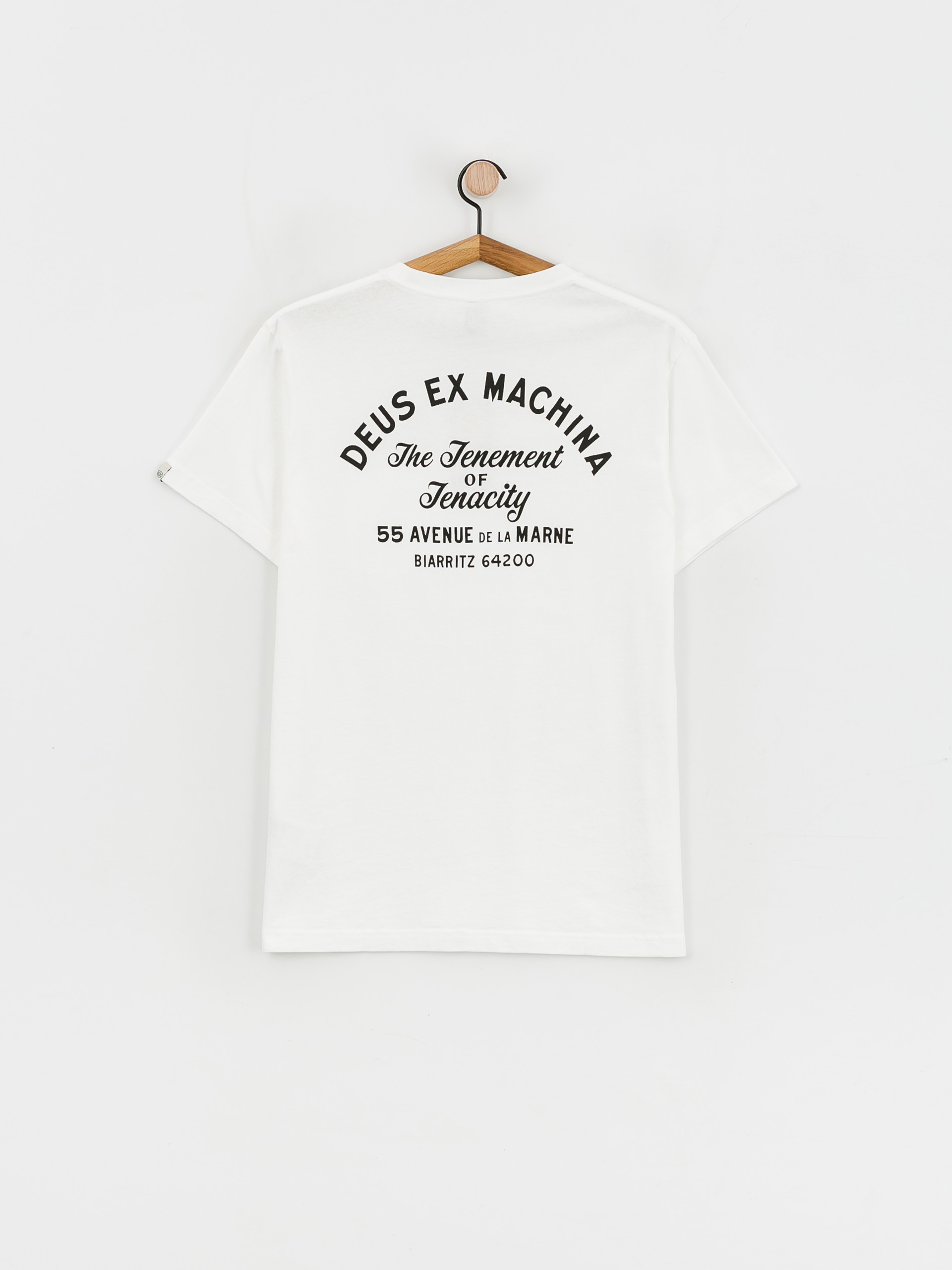 T-shirt Deus Ex Machina Biarritz Address (white)