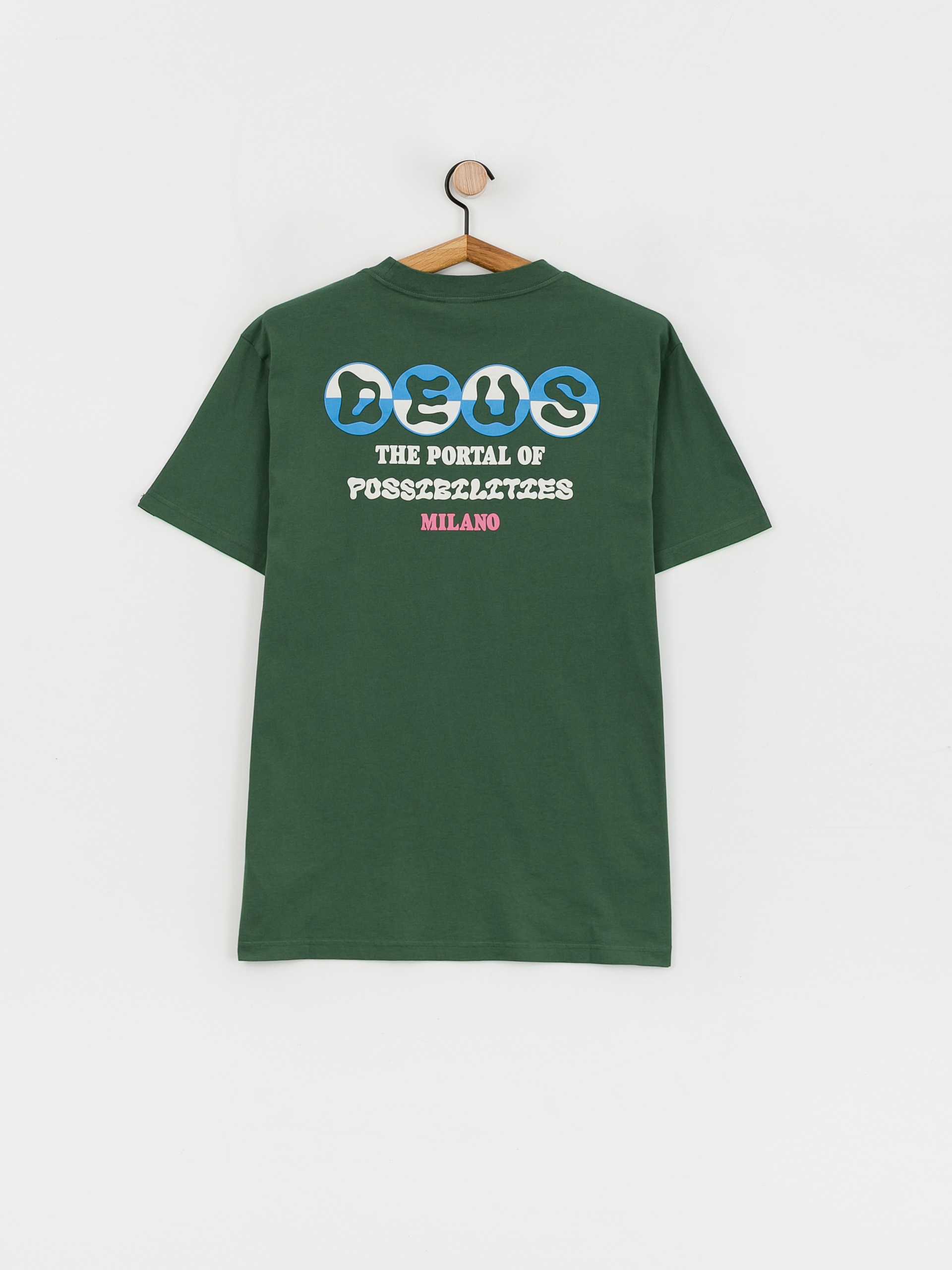 T-shirt Deus Ex Machina Ivan (work green)