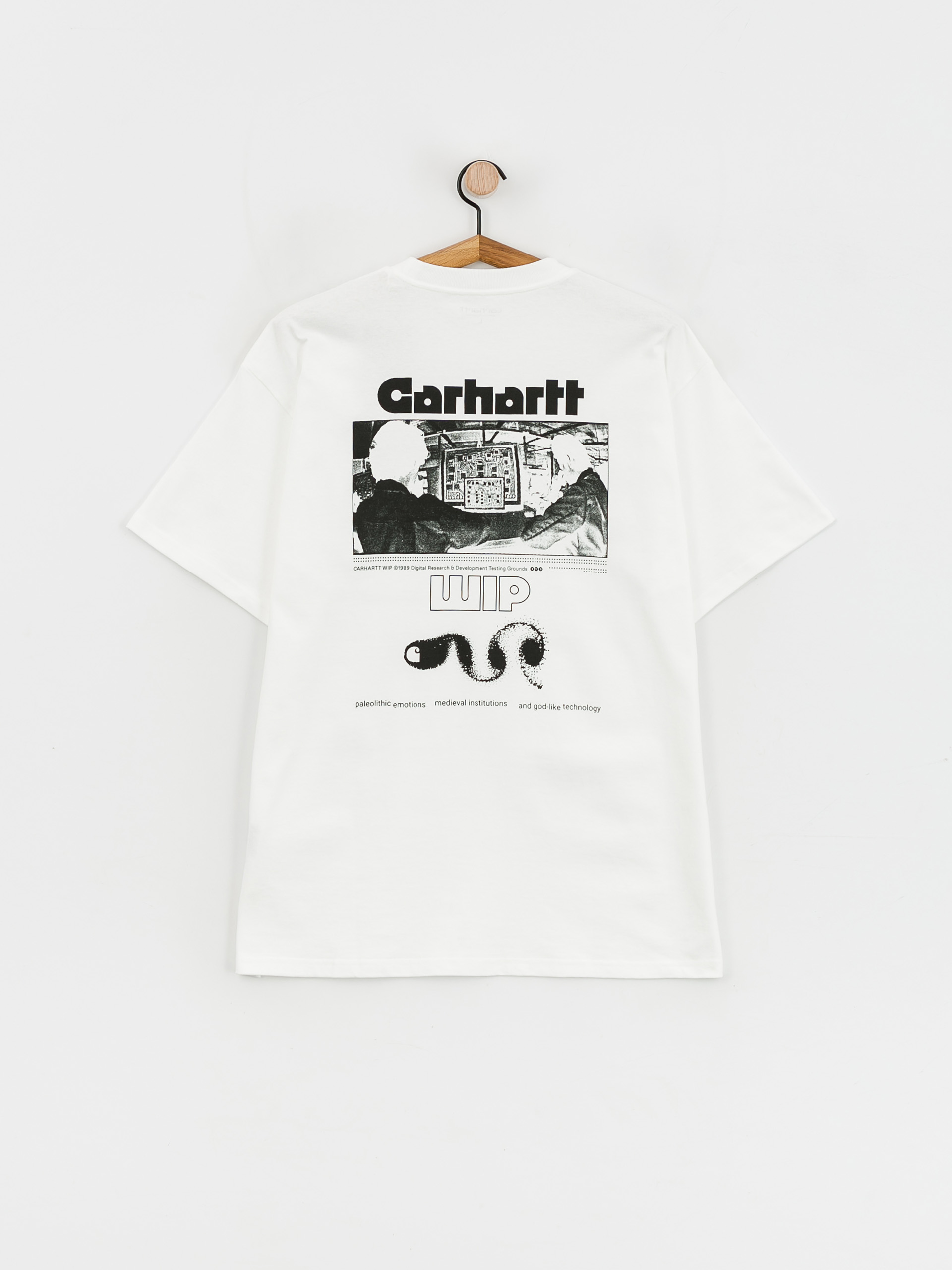 T-shirt Carhartt WIP Innovation Pocket (white)