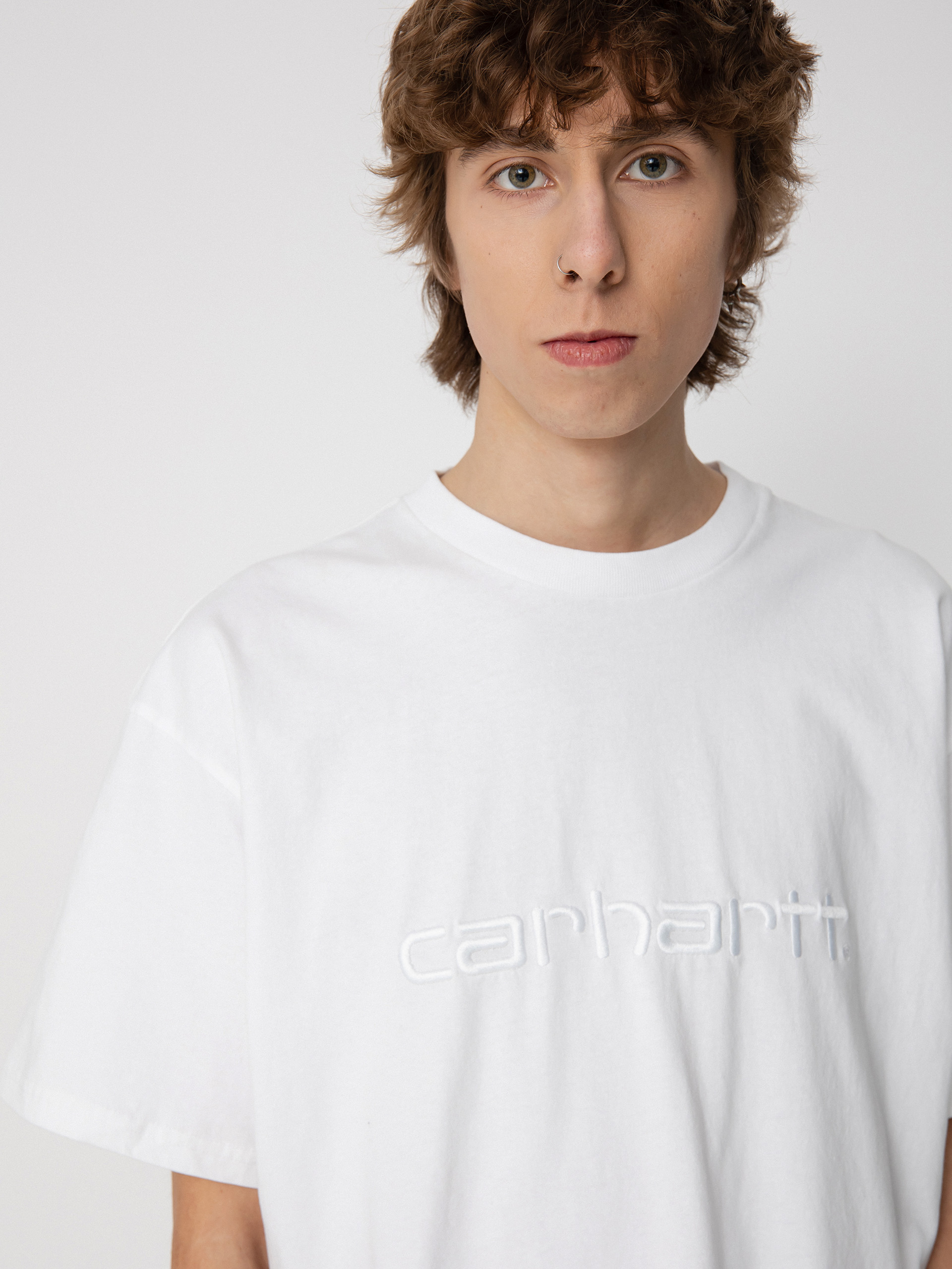 T-shirt Carhartt WIP Duster (white)