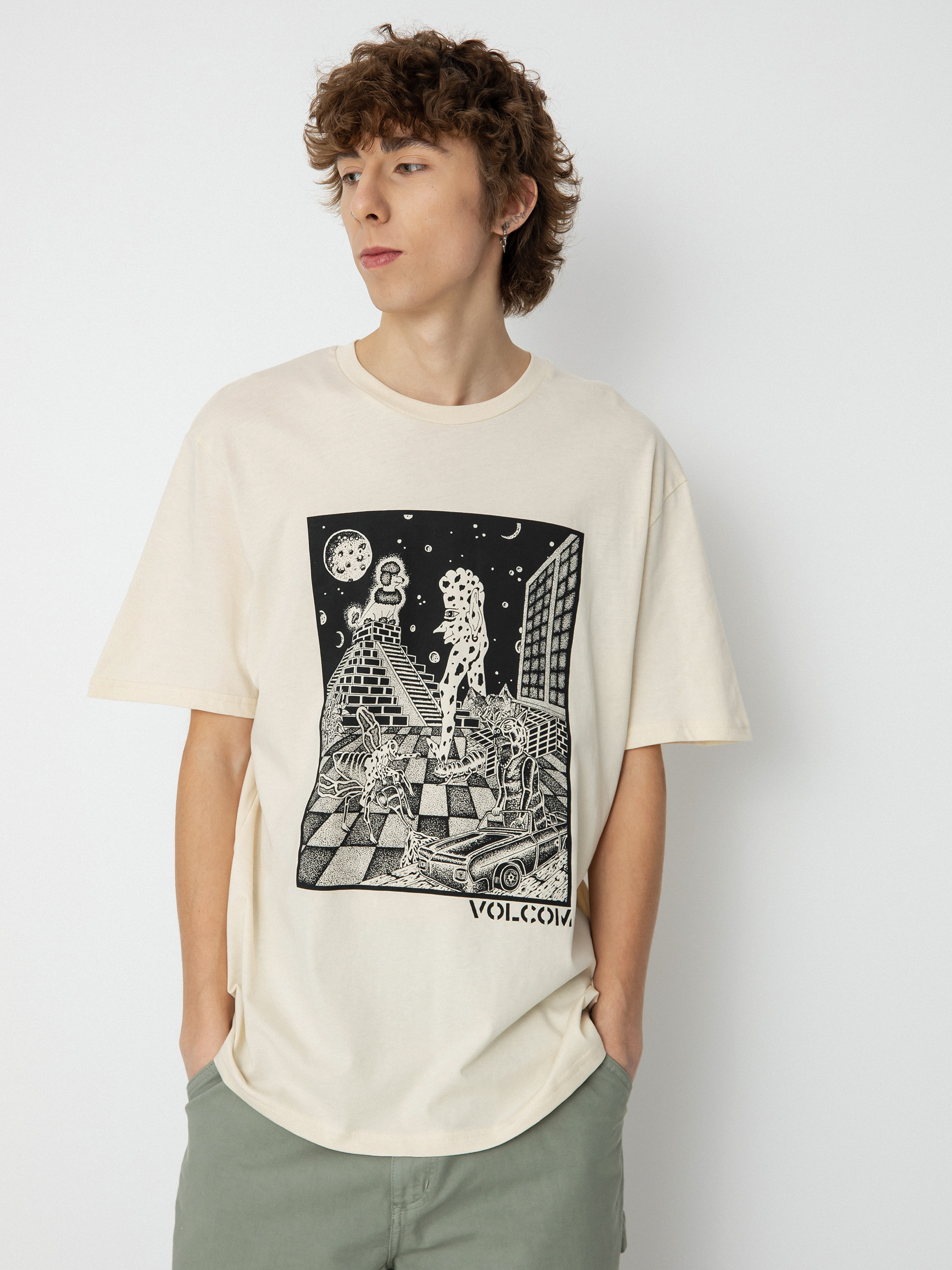 T-shirt Volcom Stone Enchantment Bsc (whitecap grey)