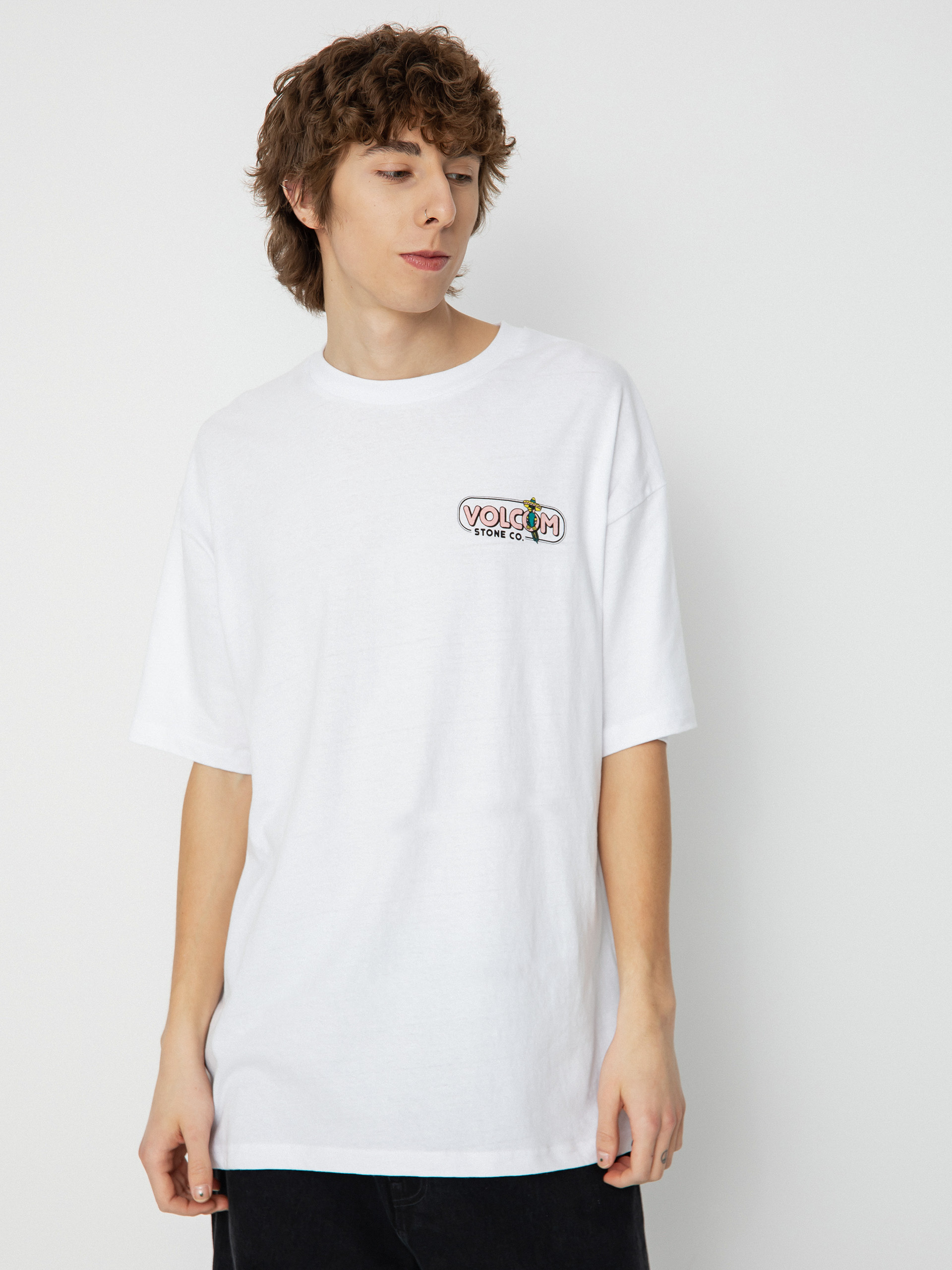 T-shirt Volcom Chelada Lse (white)