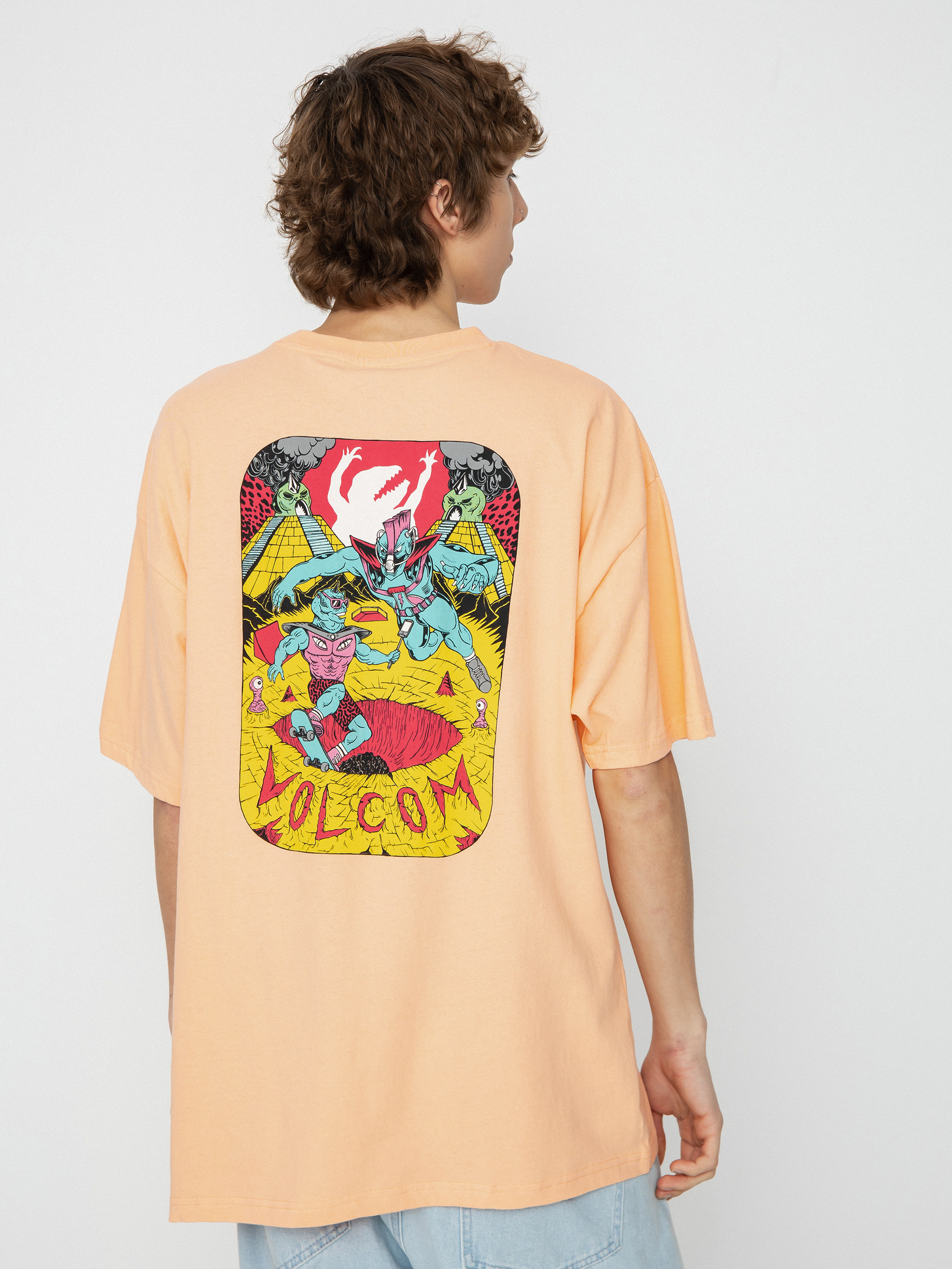 T-shirt Volcom Sanair Lse (peach bud)