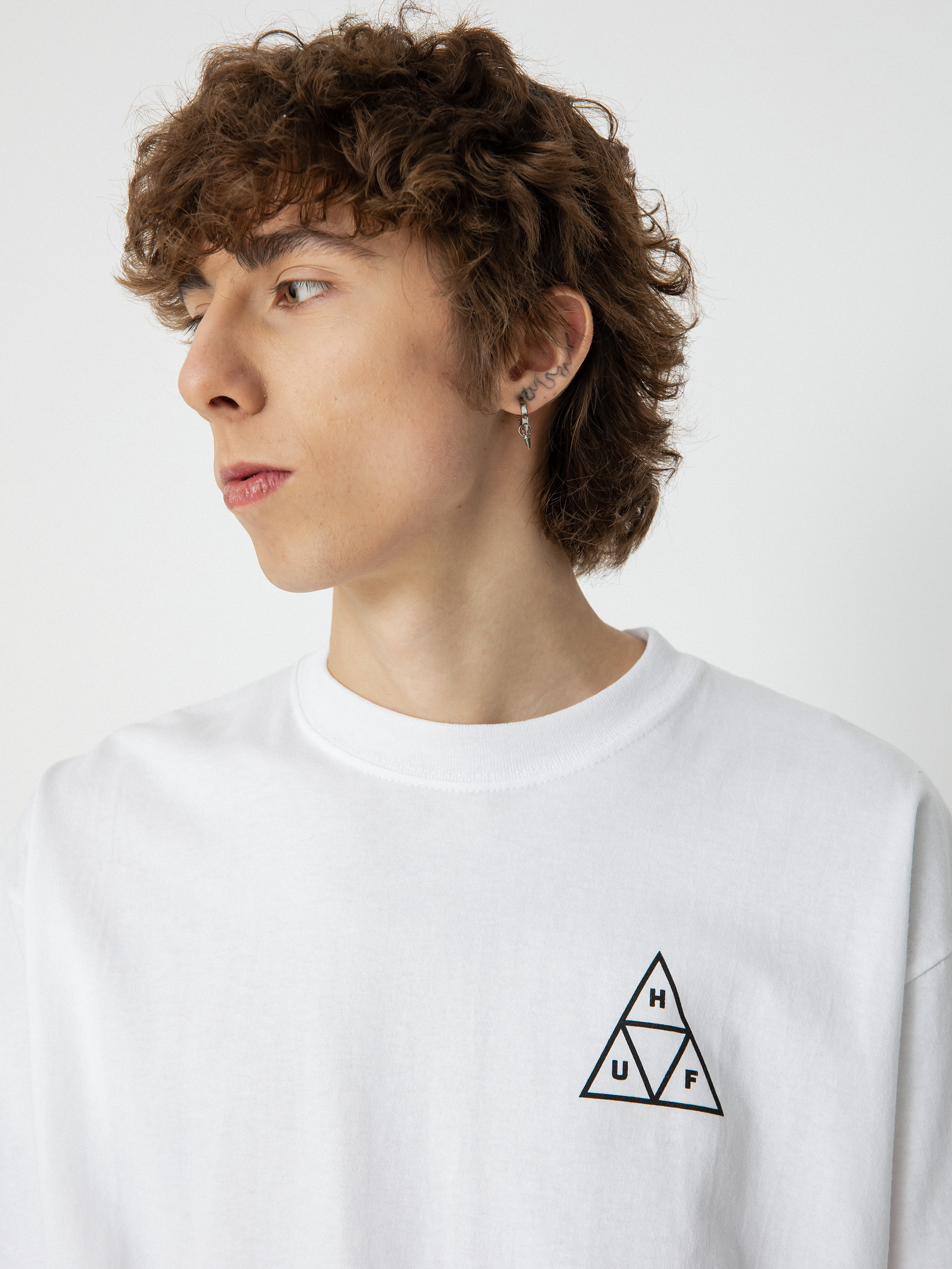 T-shirt HUF Triple Triangle (white)