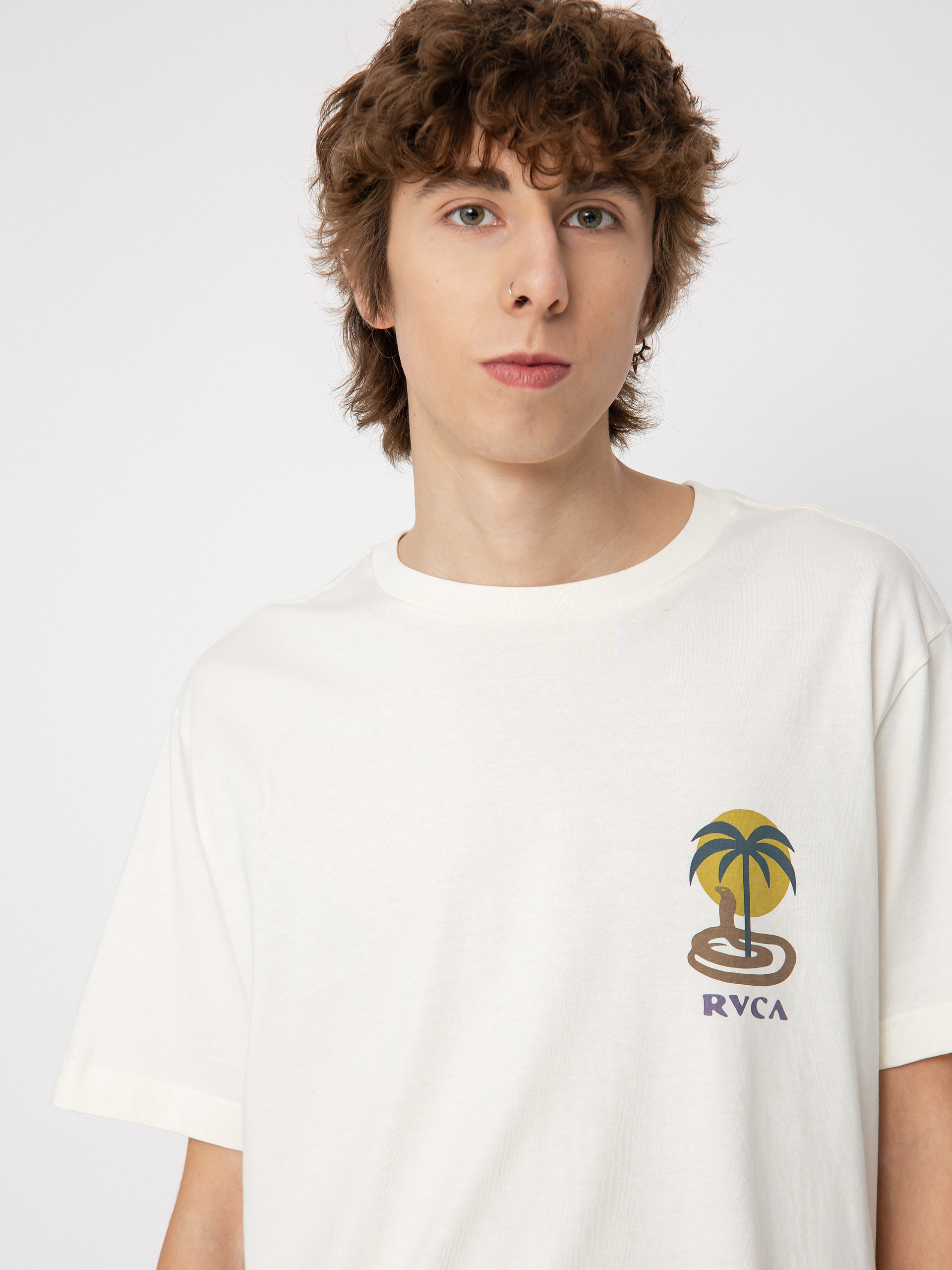 T-shirt RVCA Cobra Mirage (antique white)