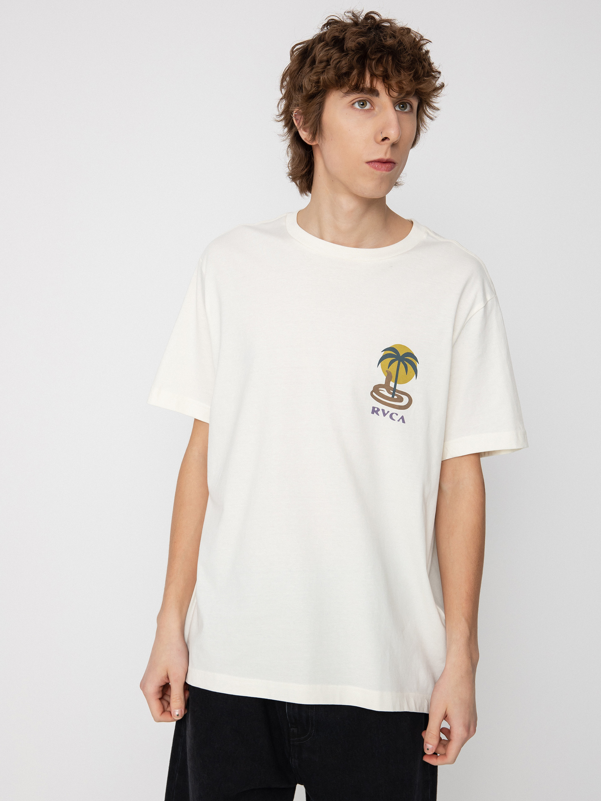 T-shirt RVCA Cobra Mirage (antique white)