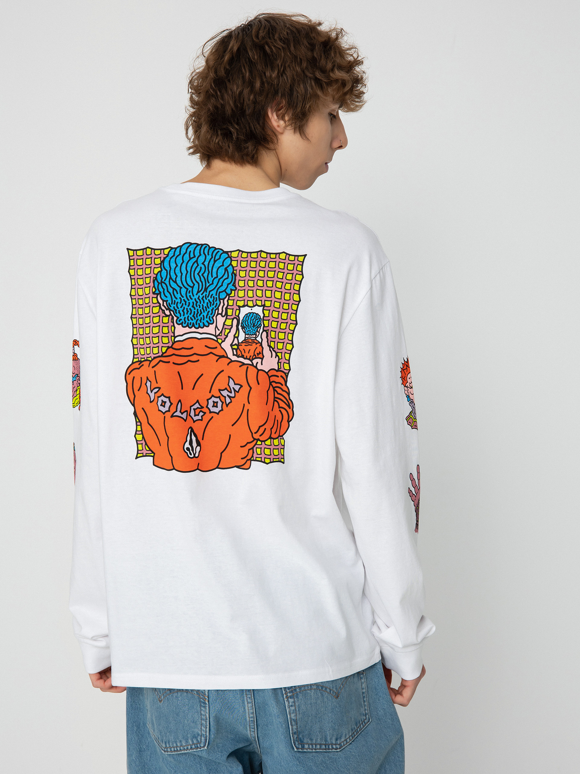 Longsleeve Volcom Connected Minds (white)