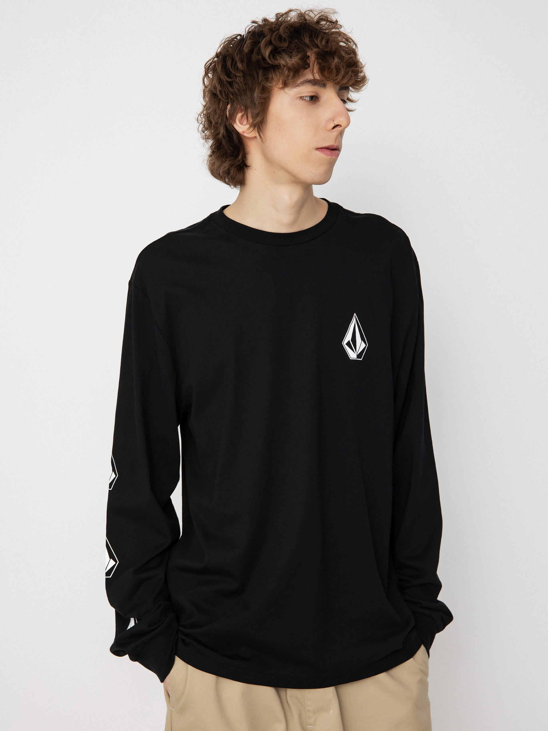 Longsleeve Volcom Iconic Stone Bsc (black)
