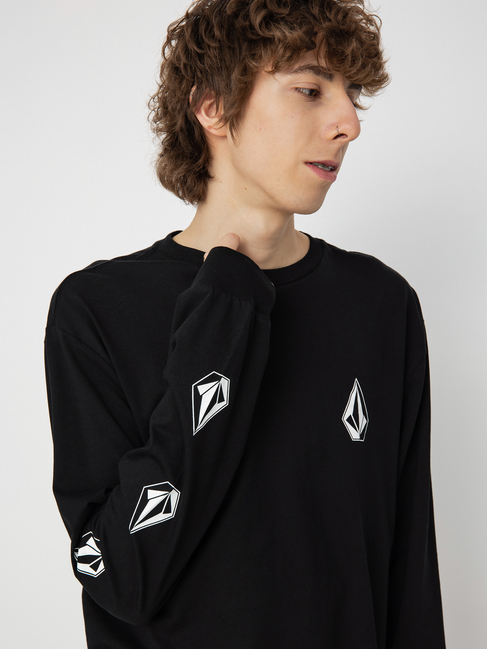 Longsleeve Volcom Iconic Stone Bsc (black)