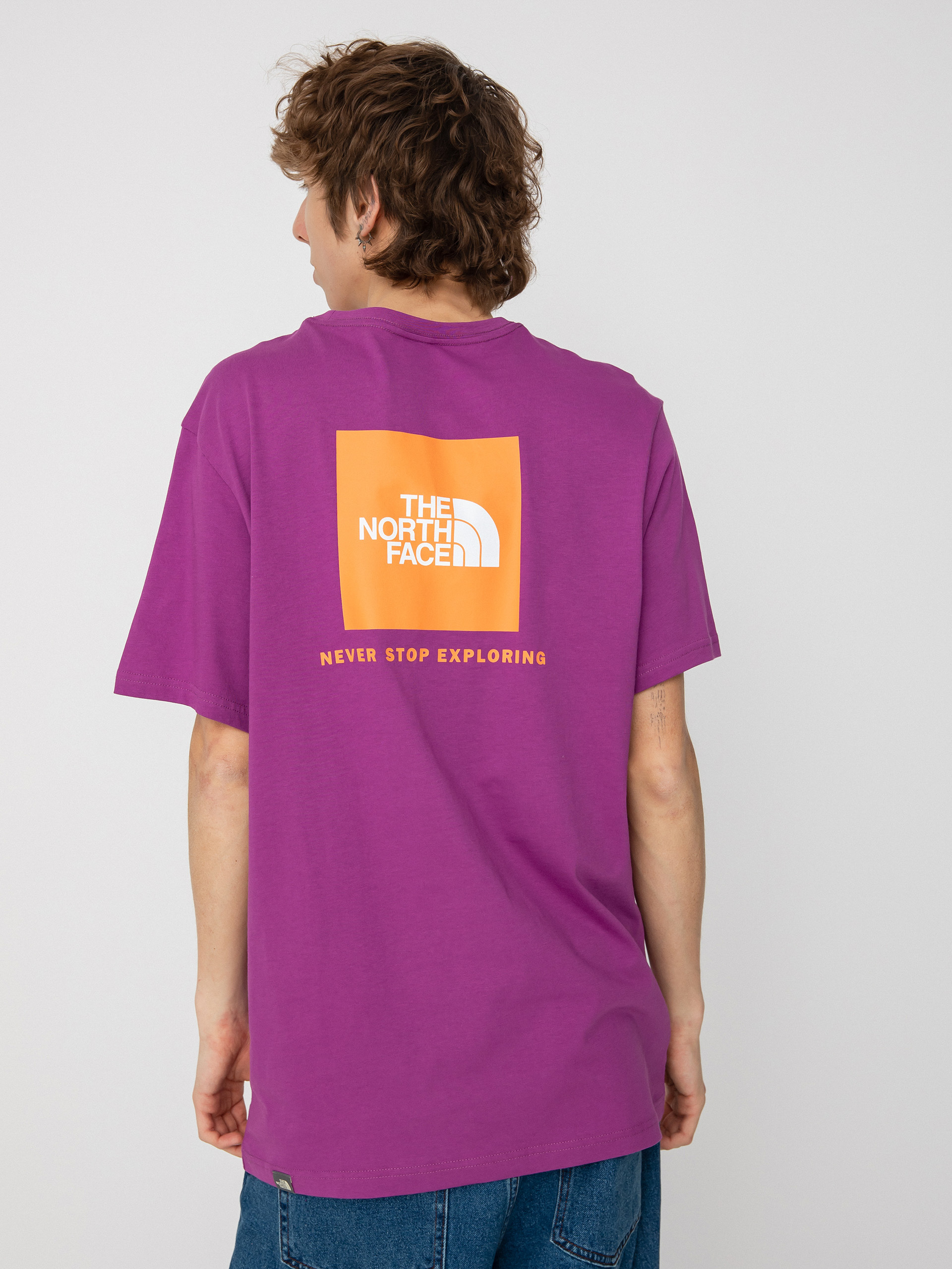 T-shirt The North Face Redbox (purple cactus flower)
