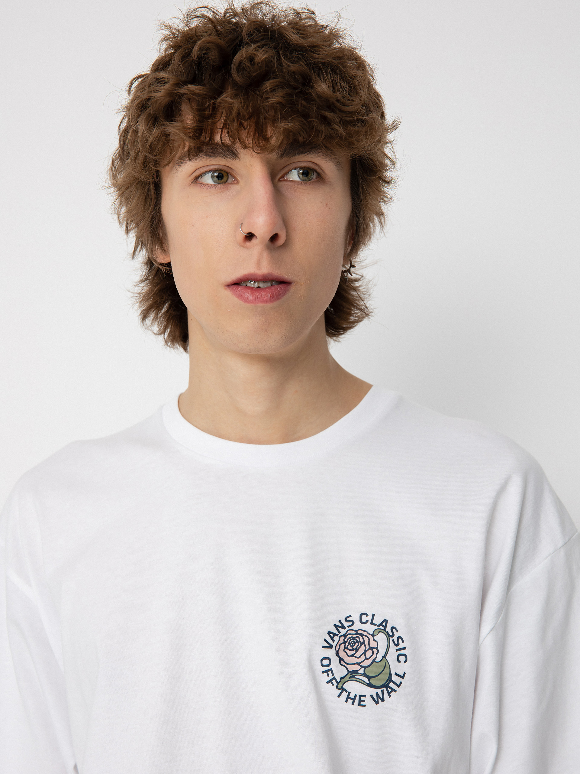 T-shirt Vans Tried And True Rose (white)