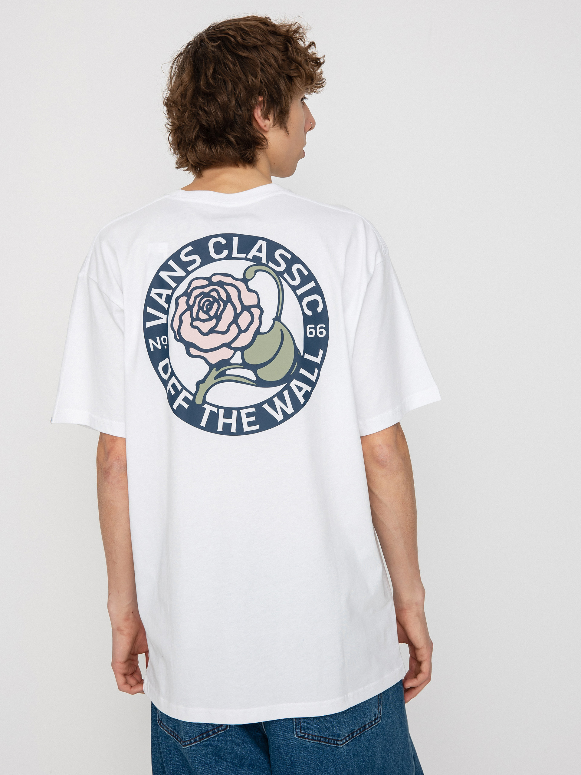 T-shirt Vans Tried And True Rose (white)