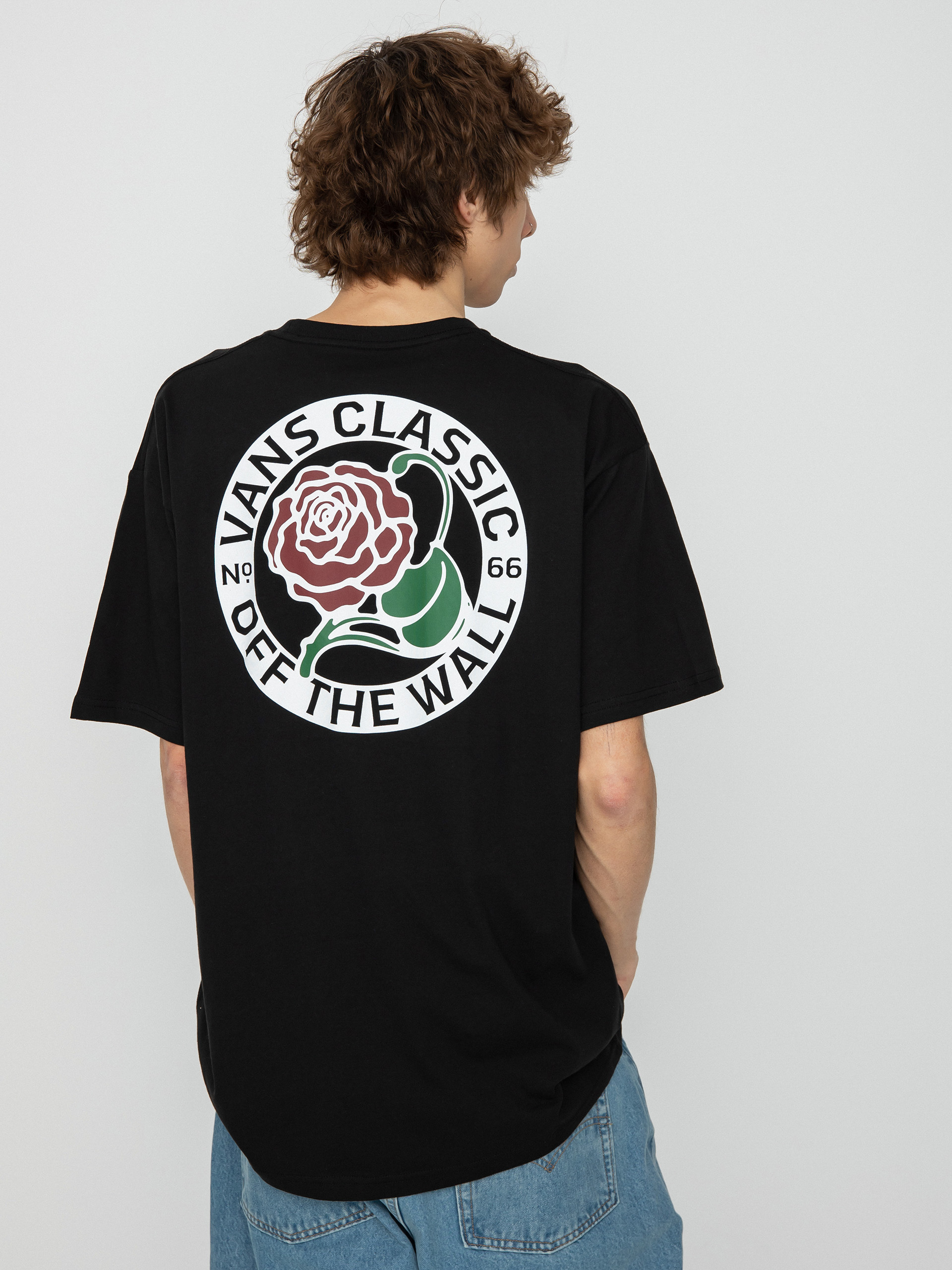 T-shirt Vans Tried And True Rose (black)