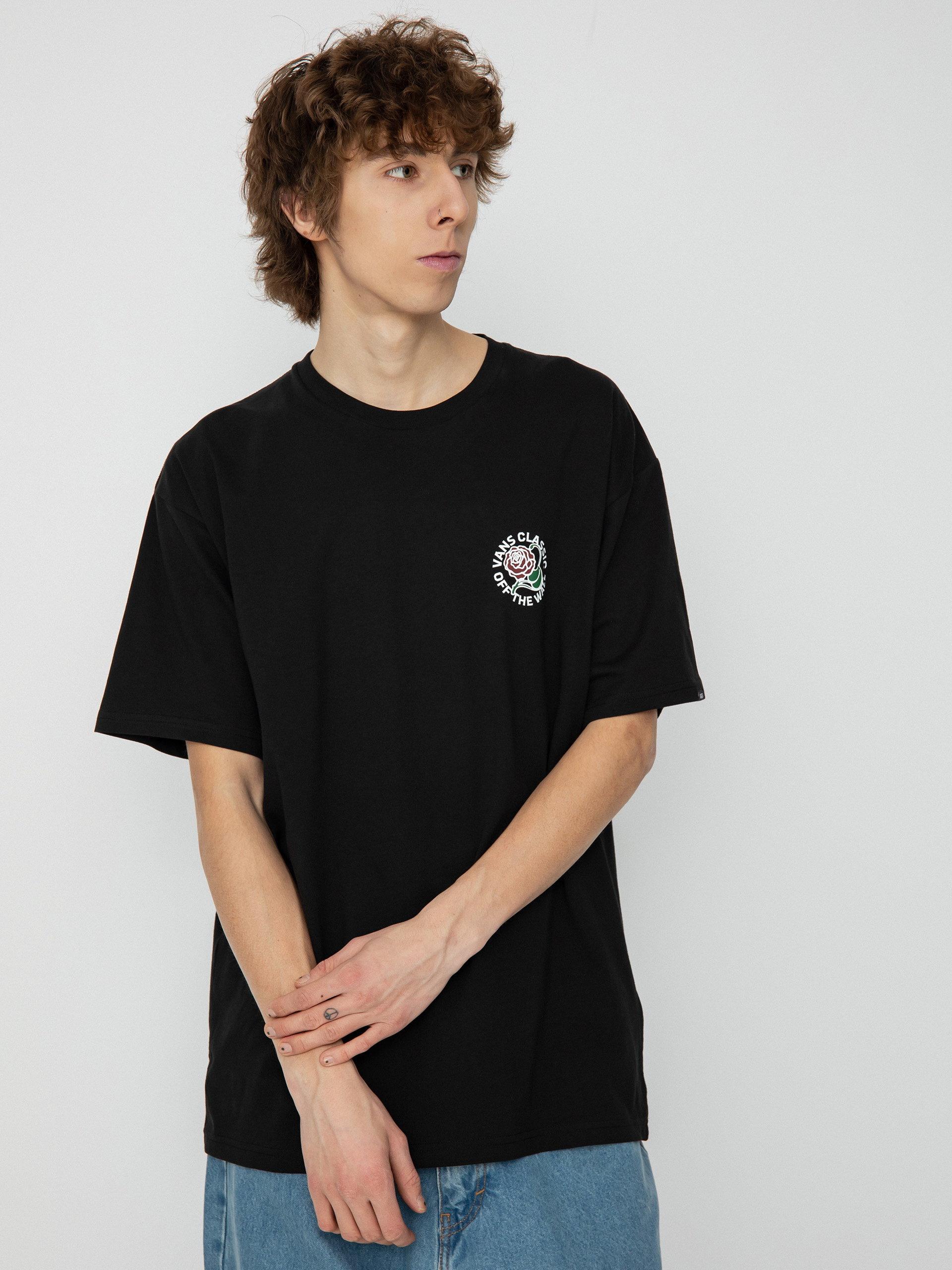 T-shirt Vans Tried And True Rose (black)