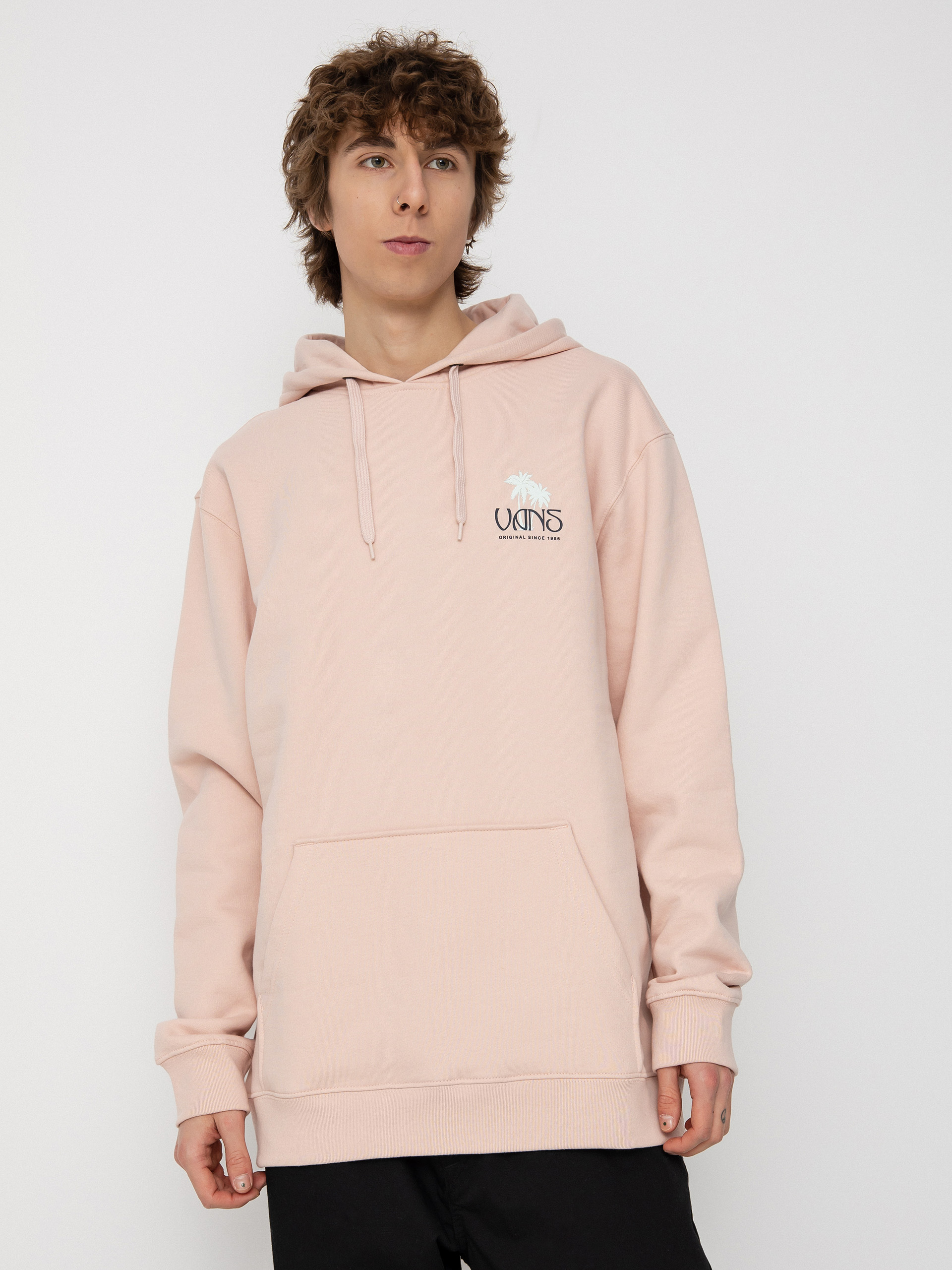 Bluza z kapturem Vans Neon HD (rose smoke)