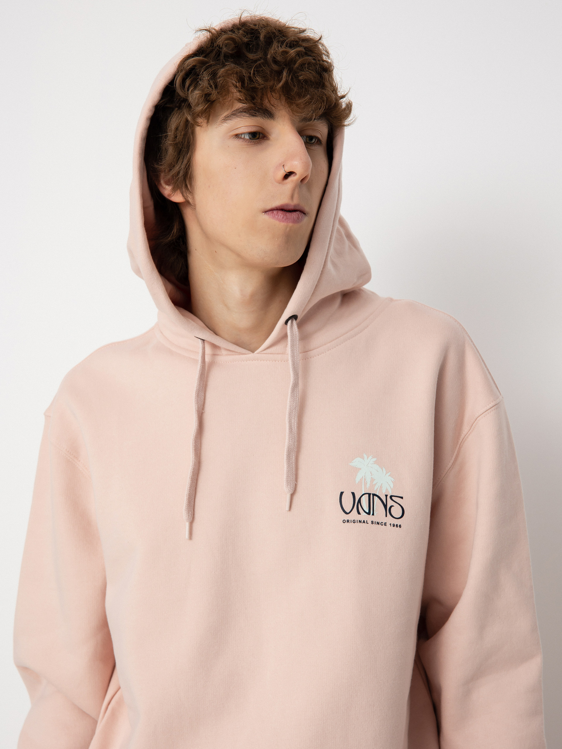 Bluza z kapturem Vans Neon HD (rose smoke)