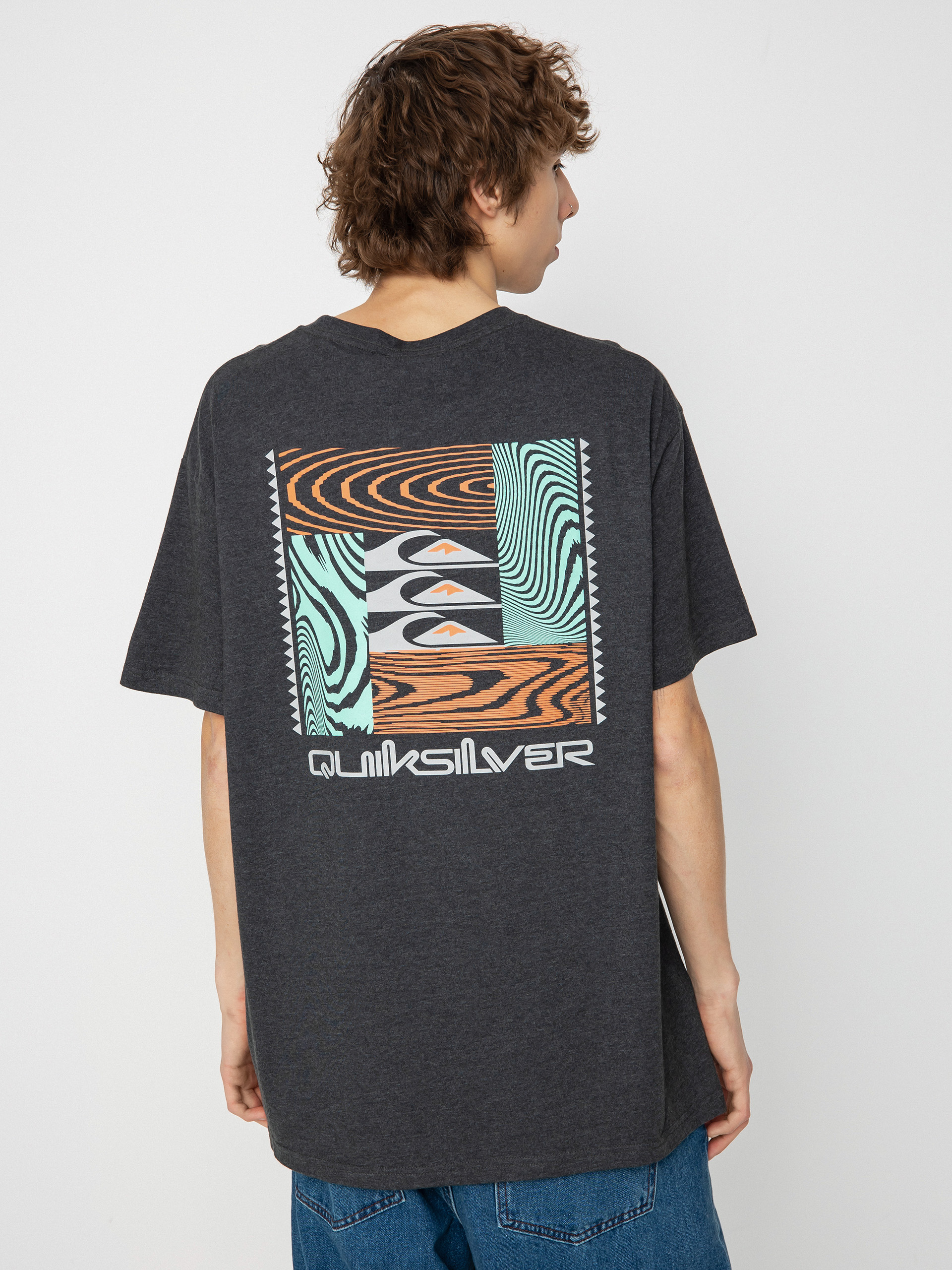 T-shirt Quiksilver Warped Patterns (phantom)