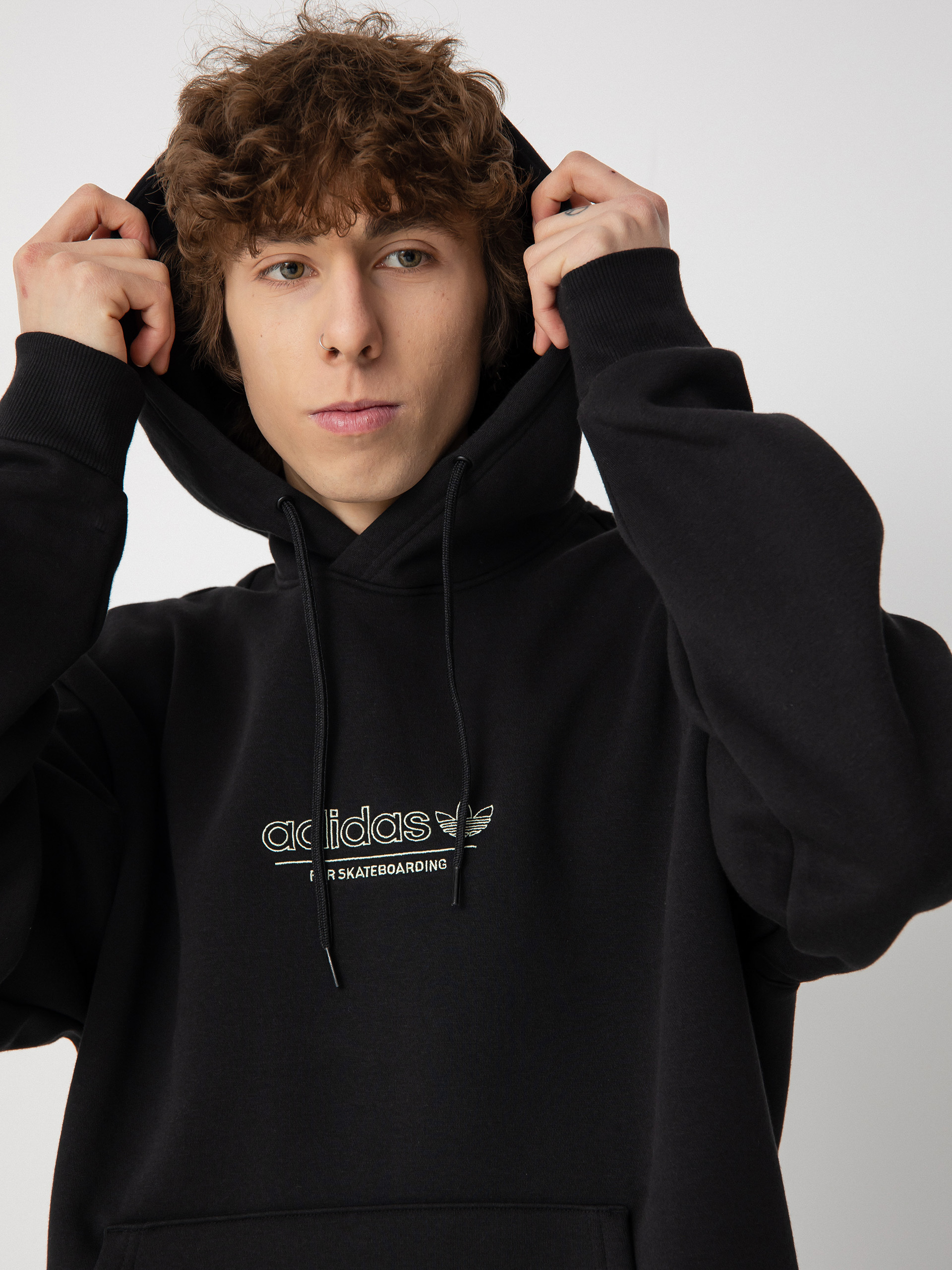 Bluza z kapturem adidas 4.0 Strike HD (black/almlim)